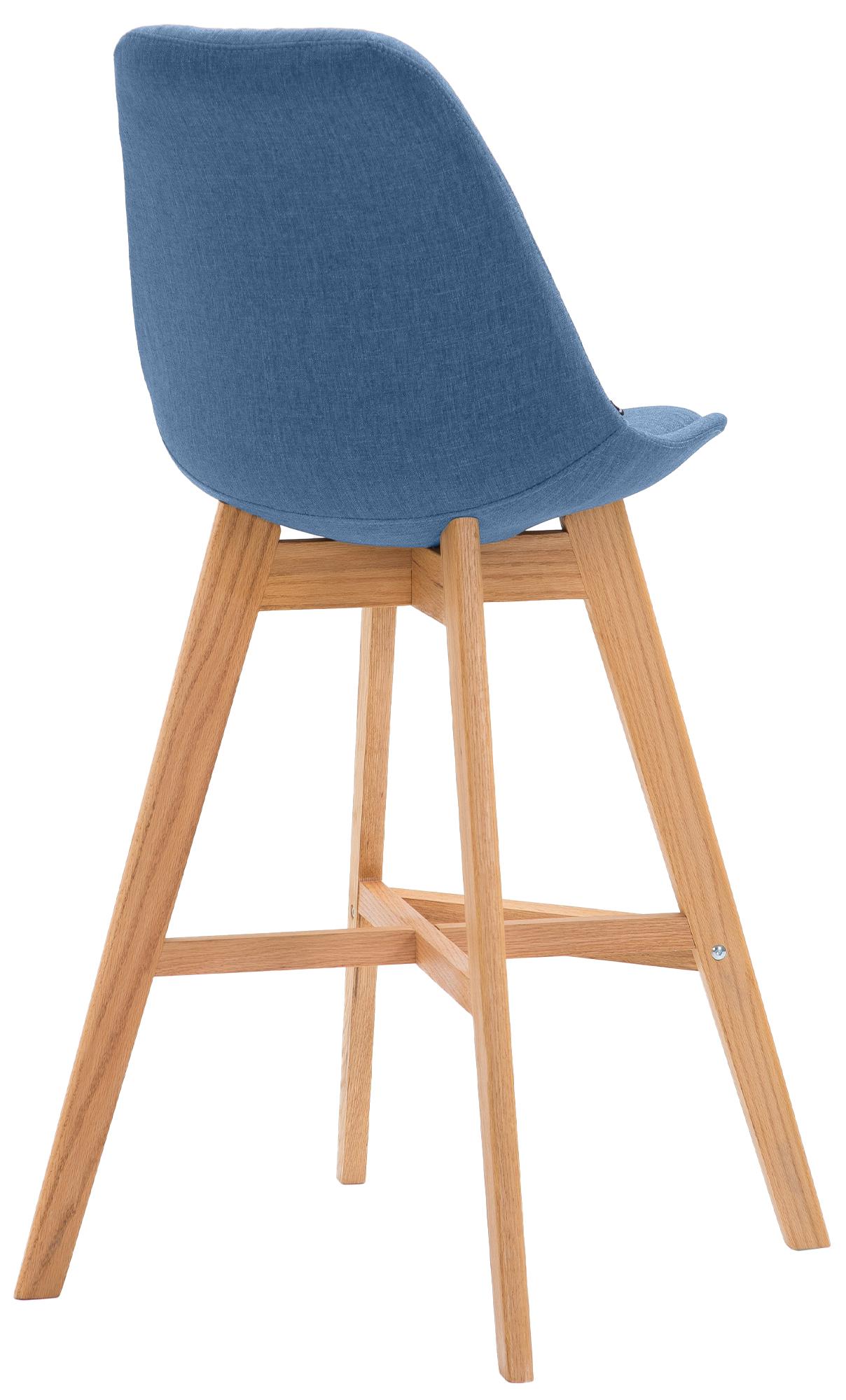 Lot de 2 tabourets de bar Cannes Tissu
