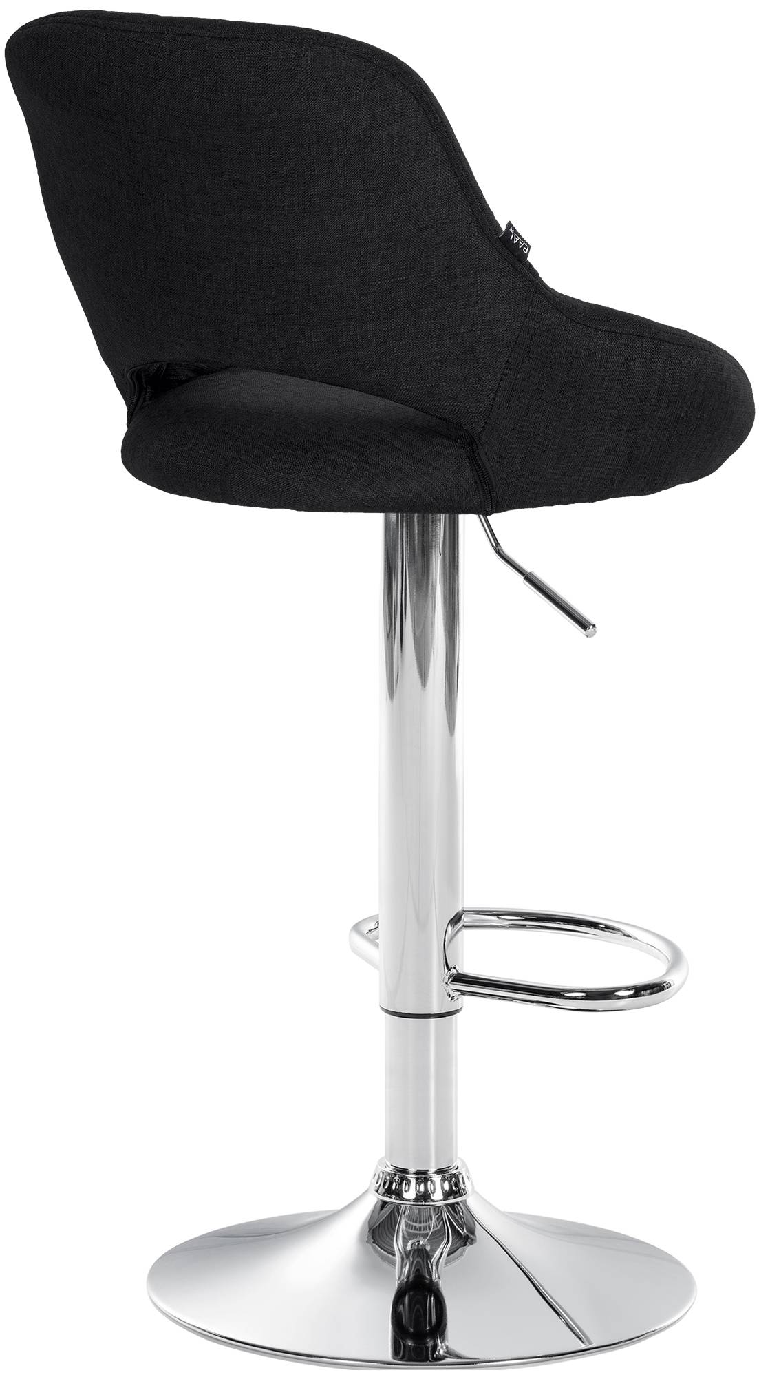Tabouret de bar Milet en tissu