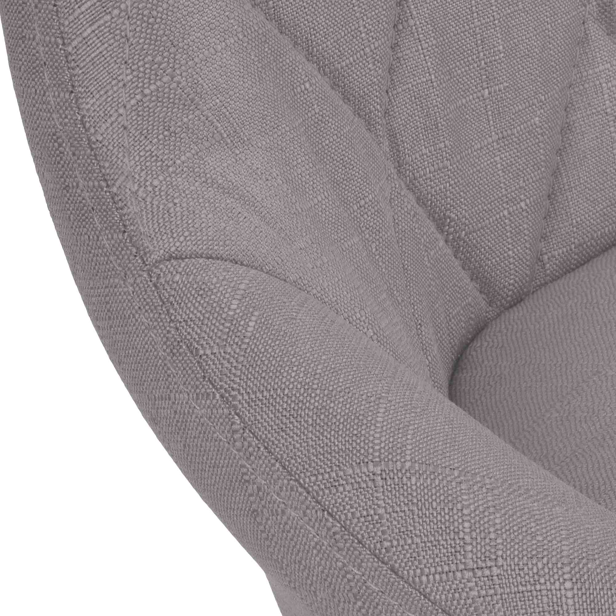 Tabouret de bar Lazio en Tissu Hauteur réglable siège pivotant