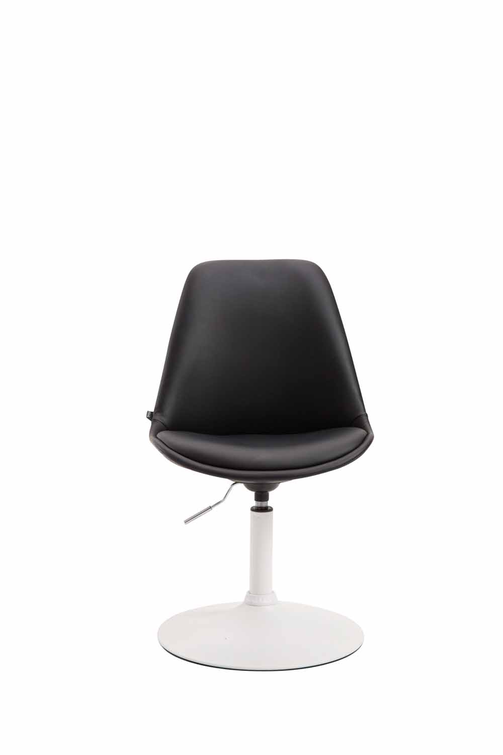 Chaise de salle à manger Maverick en similicuir avec pied trompette