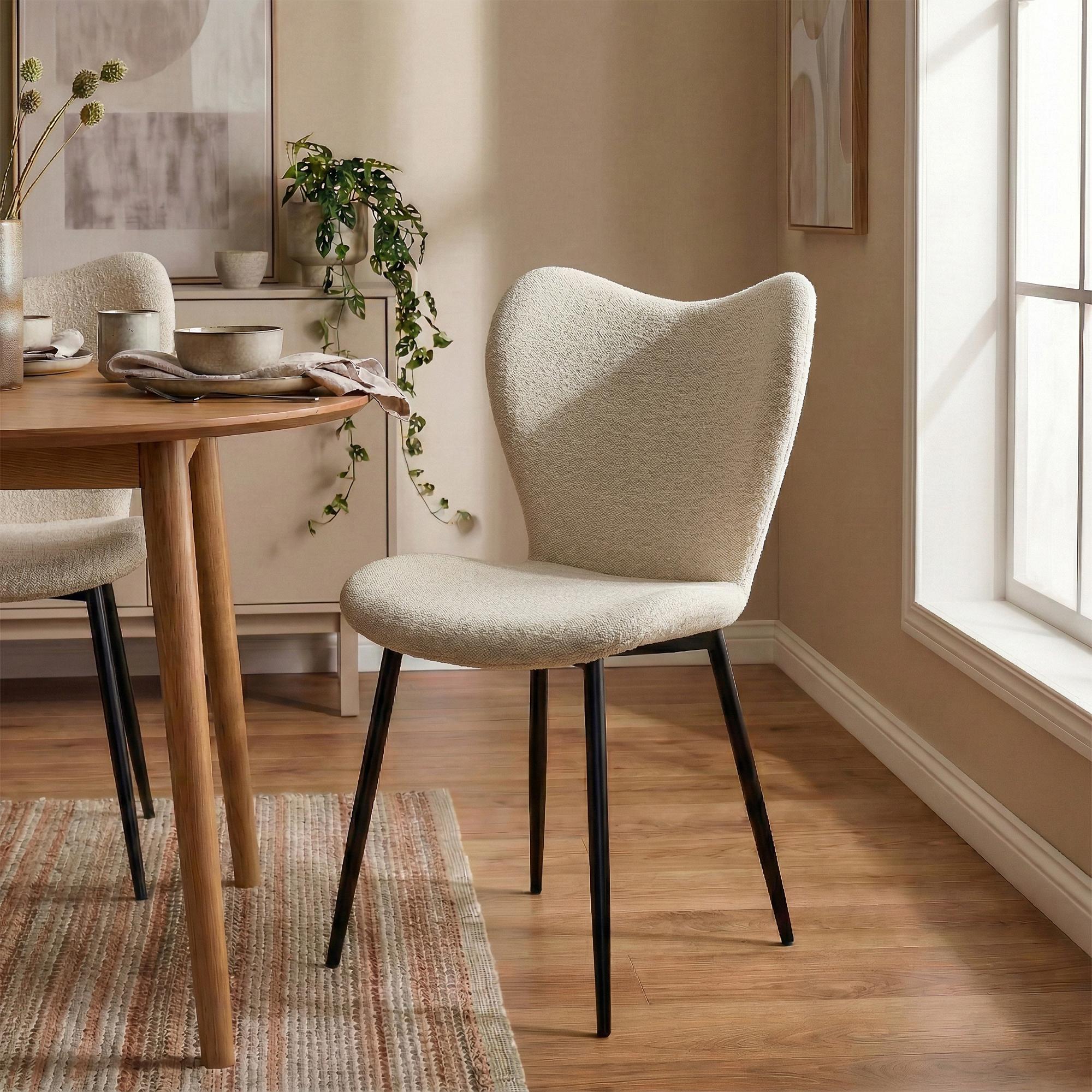 Lot de 2 Chaises de Salle a Manger Maika