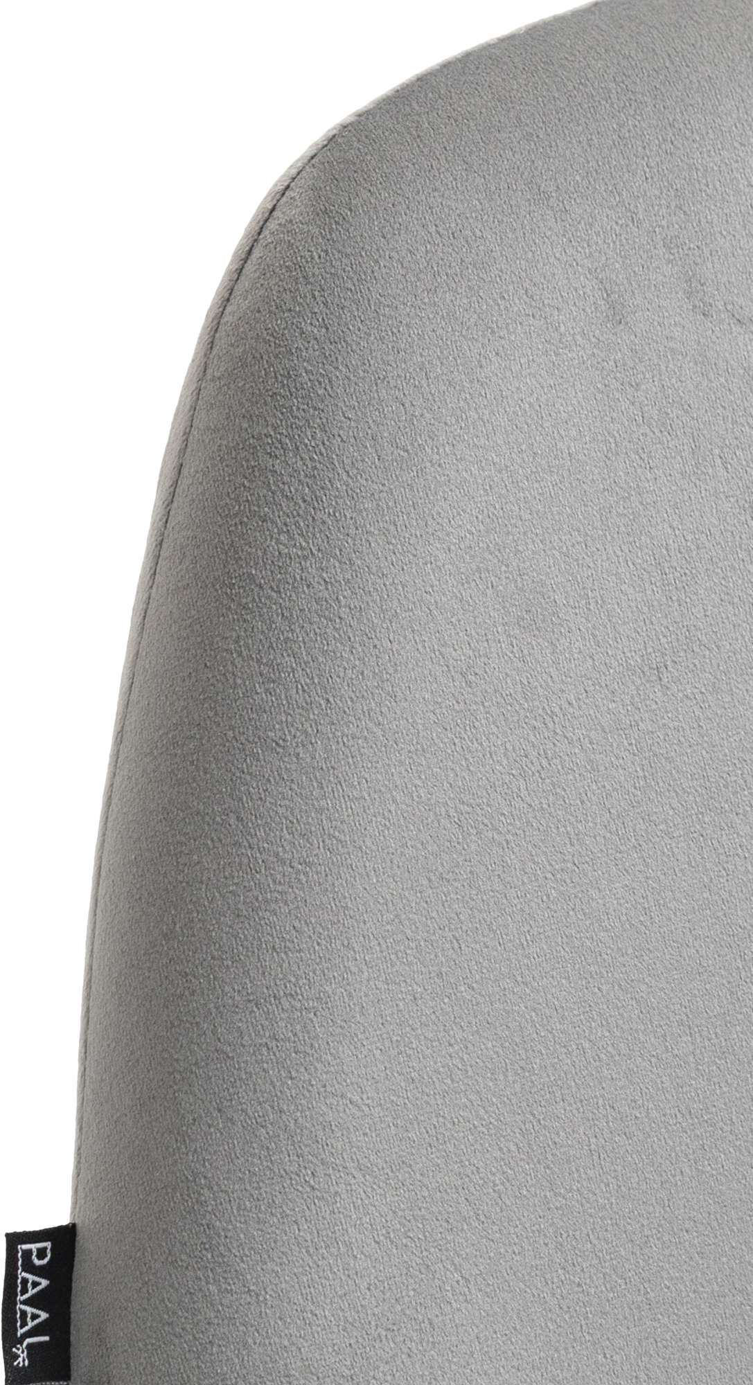 Tabouret de bar Braga Velours avec pied en métal réglable et pivotant