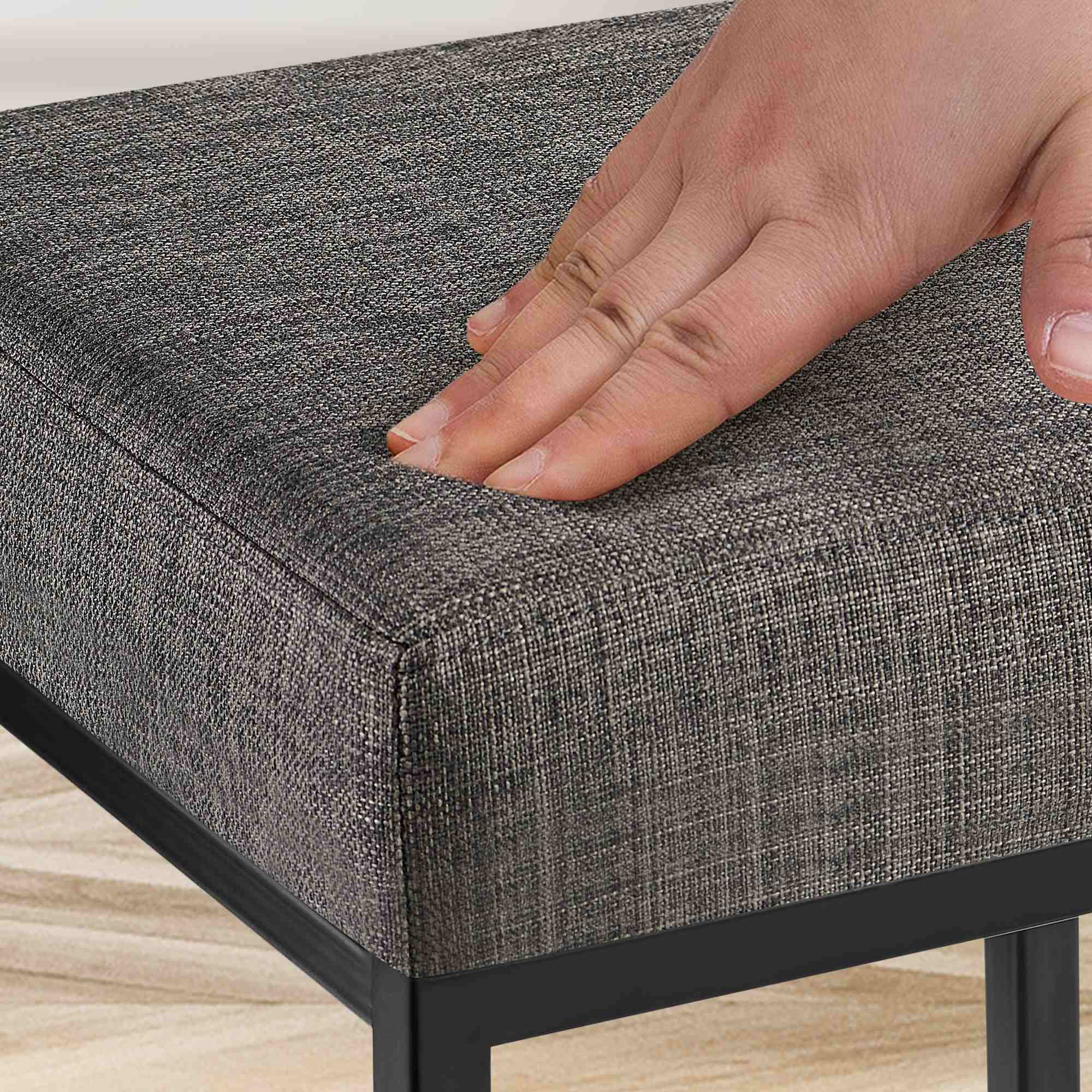 Tabouret de bar Montreal tissu