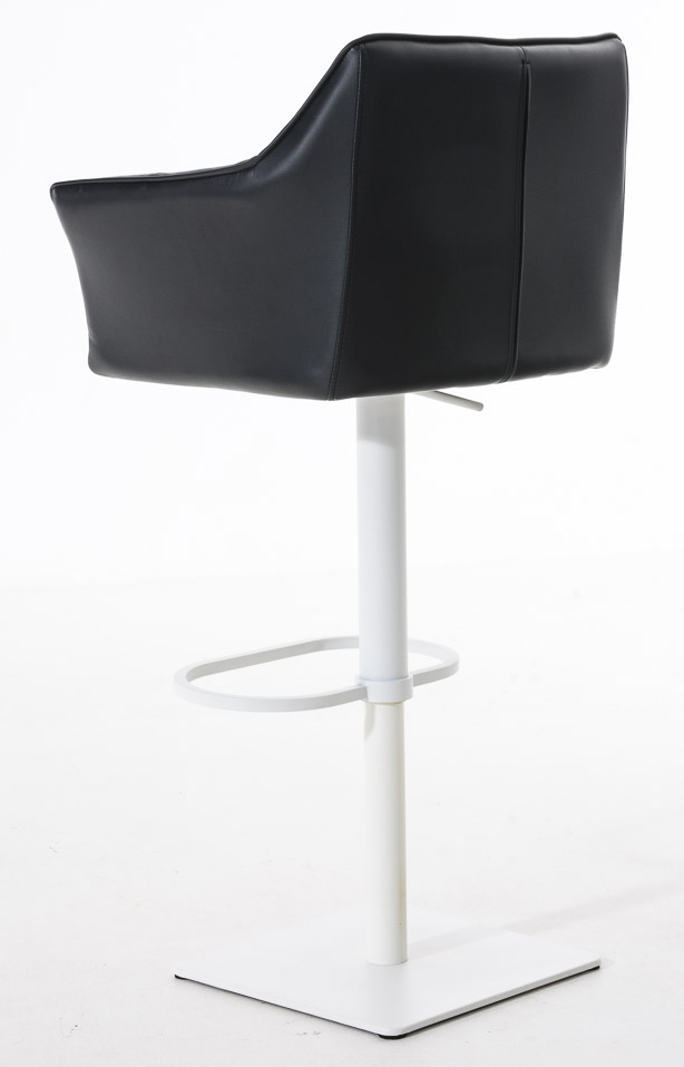 Lot de 2 tabourets de bar Damaso en similicuir