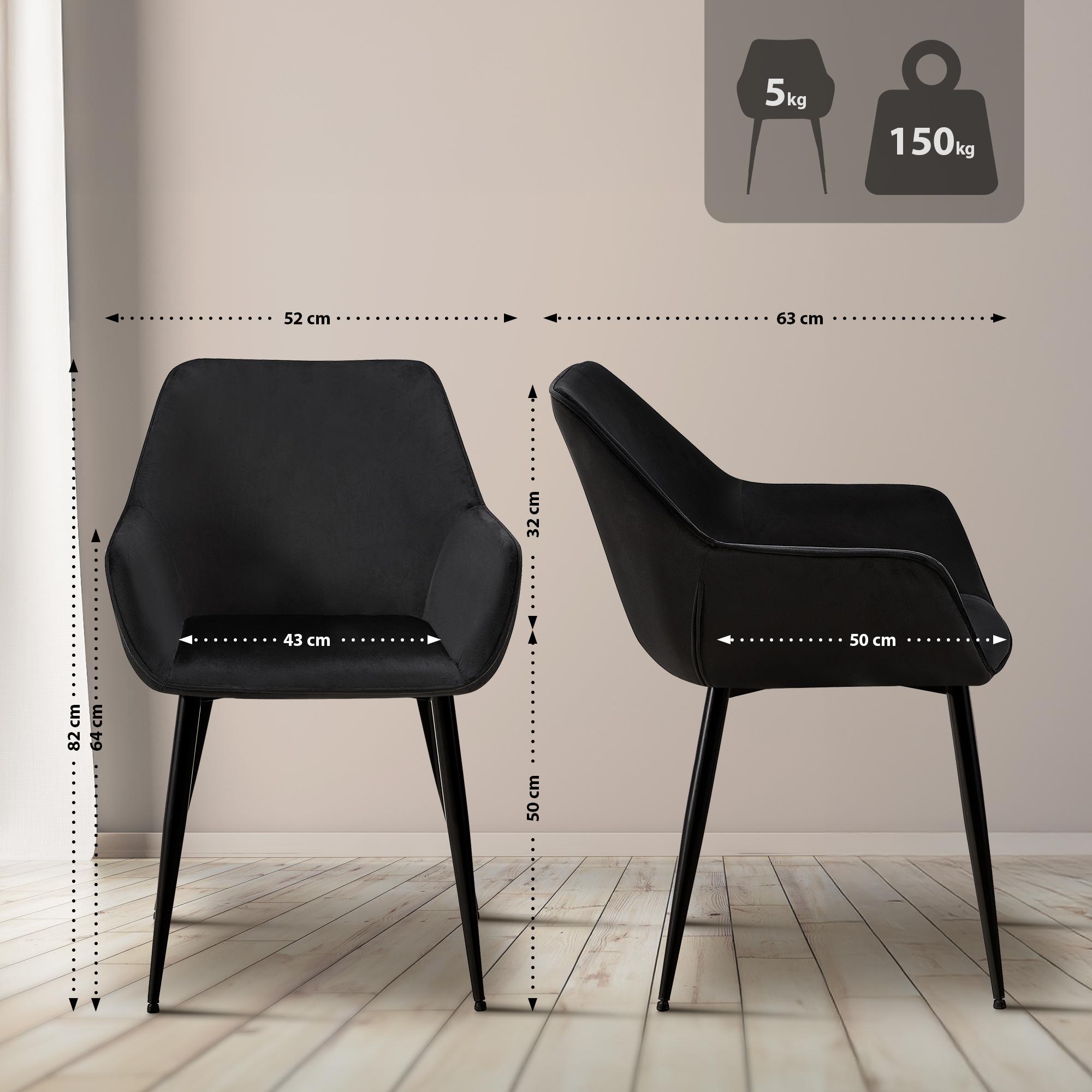 Chaise de salle à manger Luena