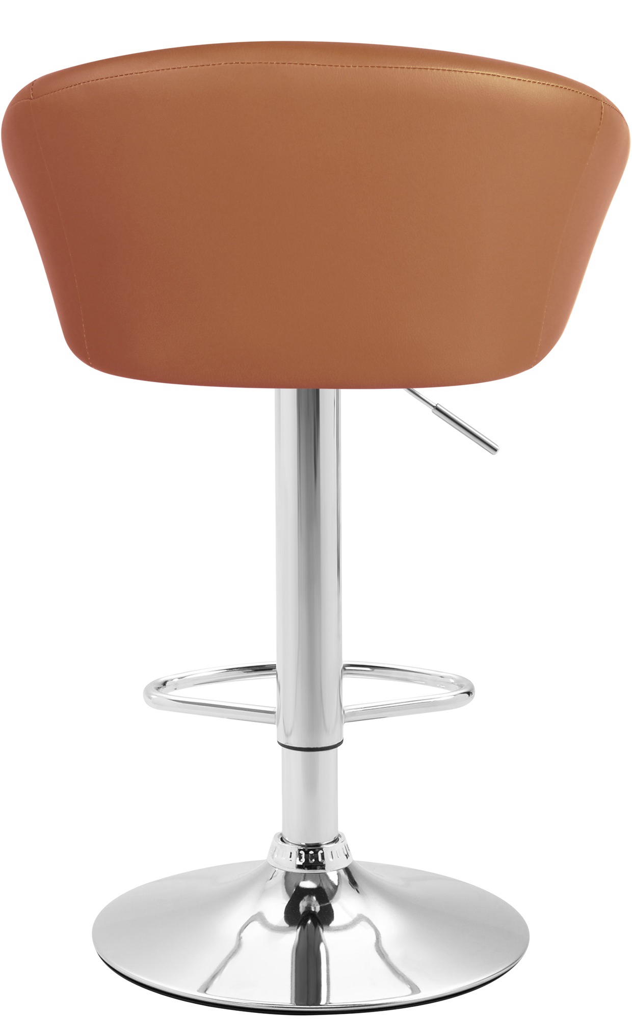 Tabouret de bar Miami V2 similicuir avec pied en métal