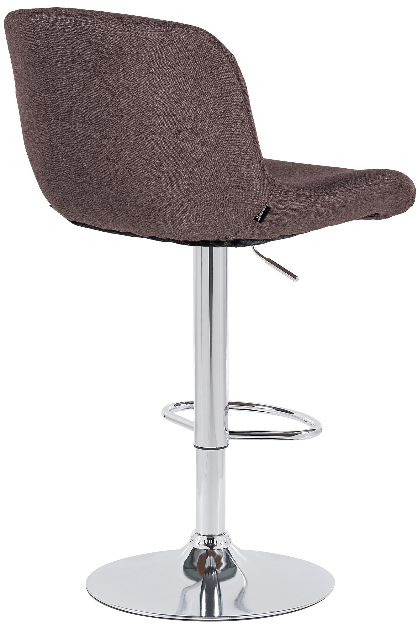Lot de 2 tabourets de bar Solon chromés