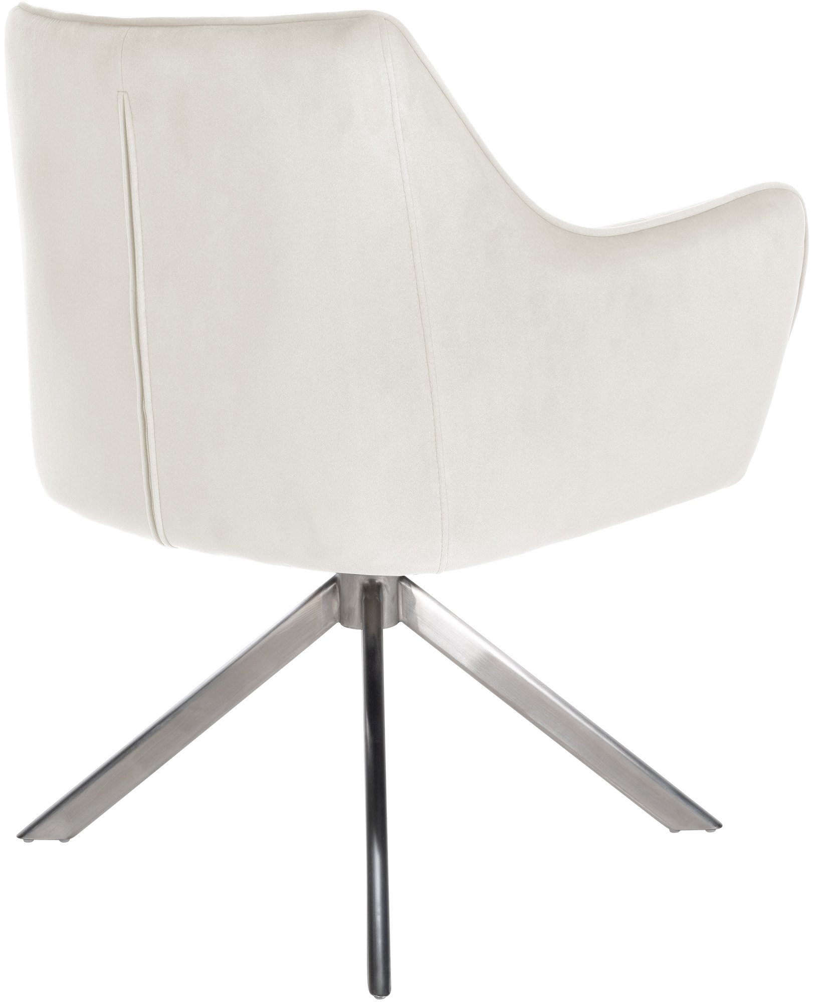 Chaise de salle à manger Swing revêtement velours