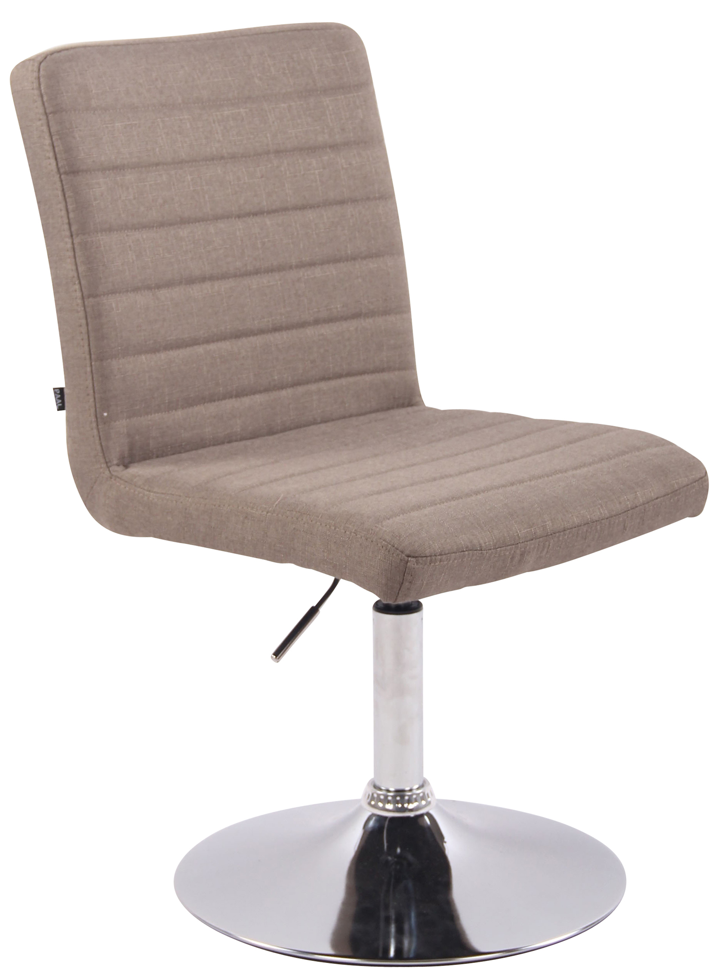 Chaise de salle à manger Elvas tissu avec pied trompette