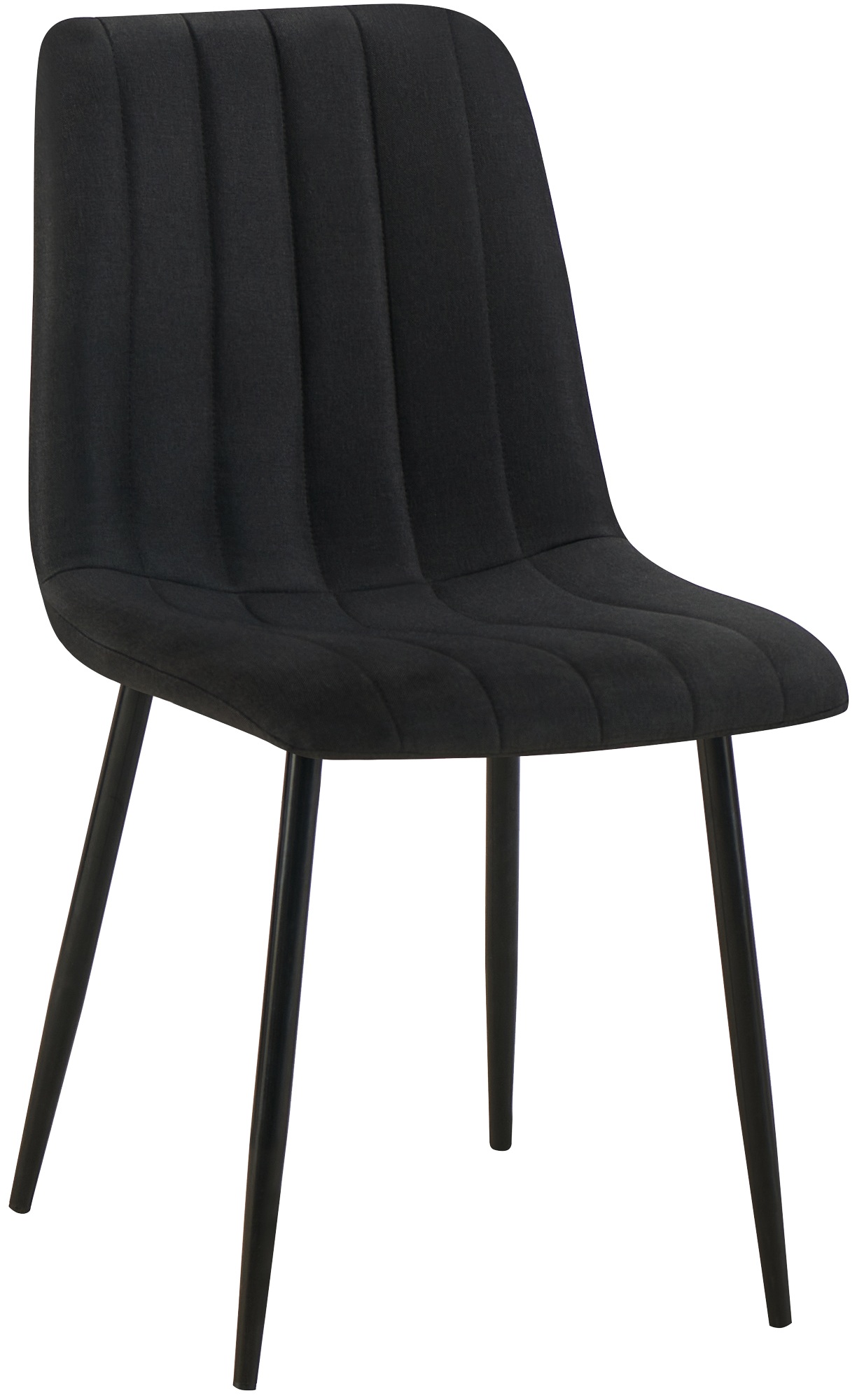 Chaise de salle à manger Dijon avec Piètement en métal noir