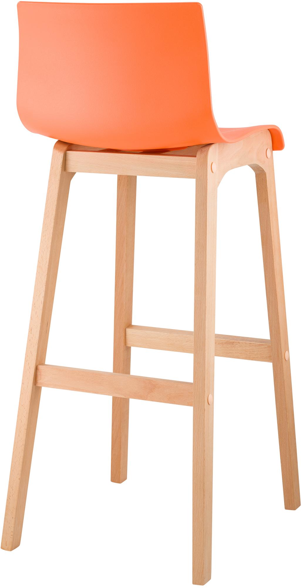 Tabouret de Bar Hover Pieds en Plastique Natura