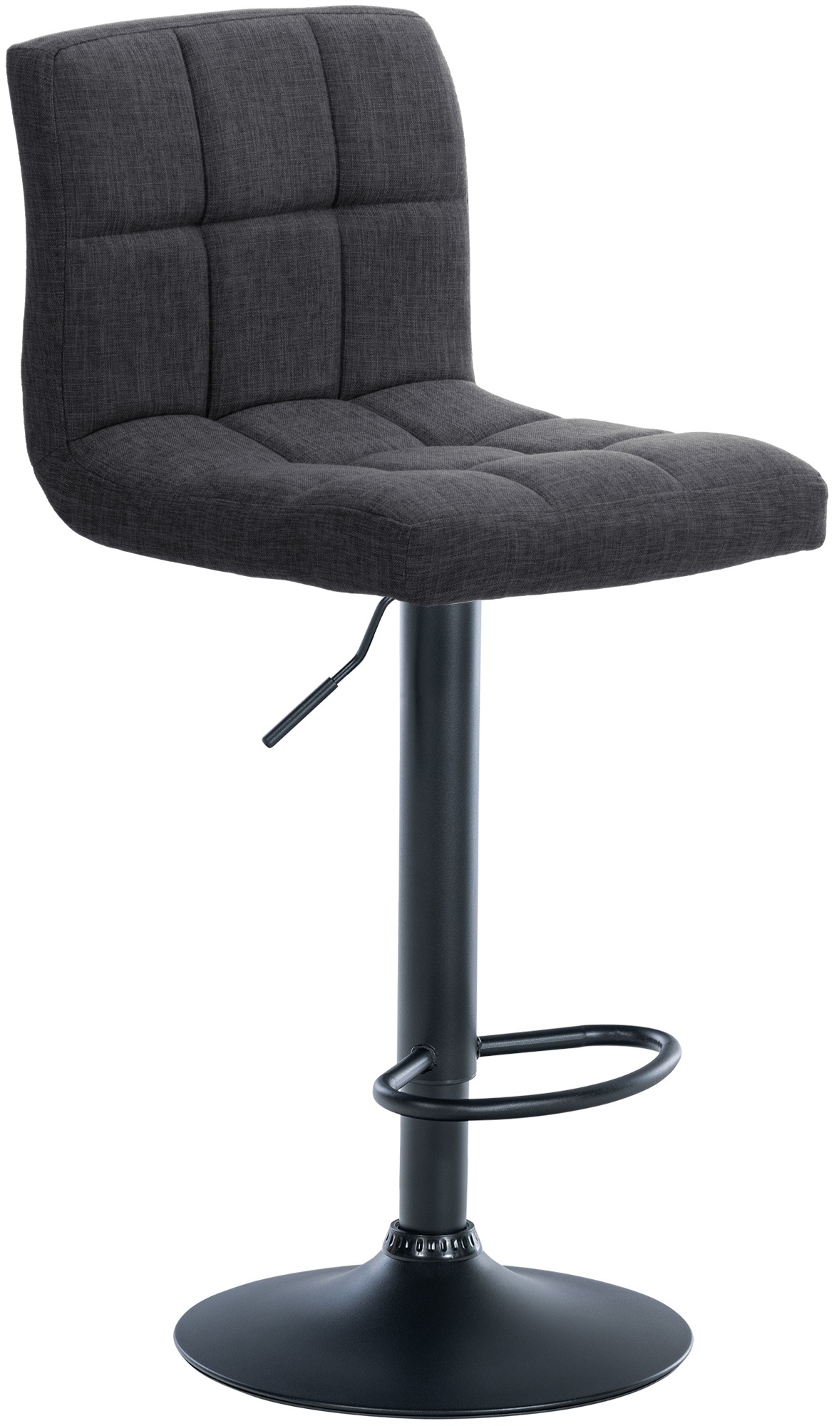 Lot de 2 tabourets de bar Calma tissu