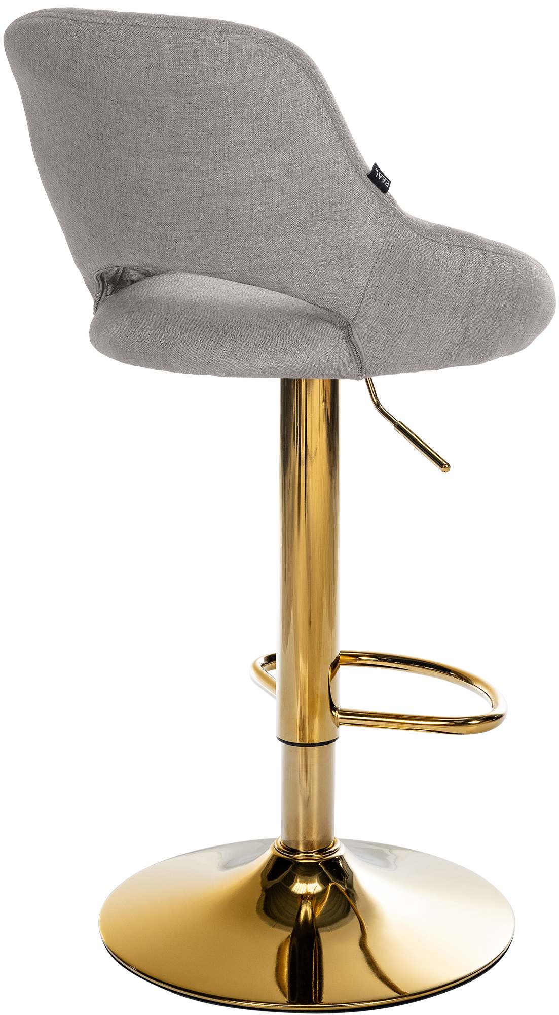 Lot de 2 tabourets de bar Milet en tissu