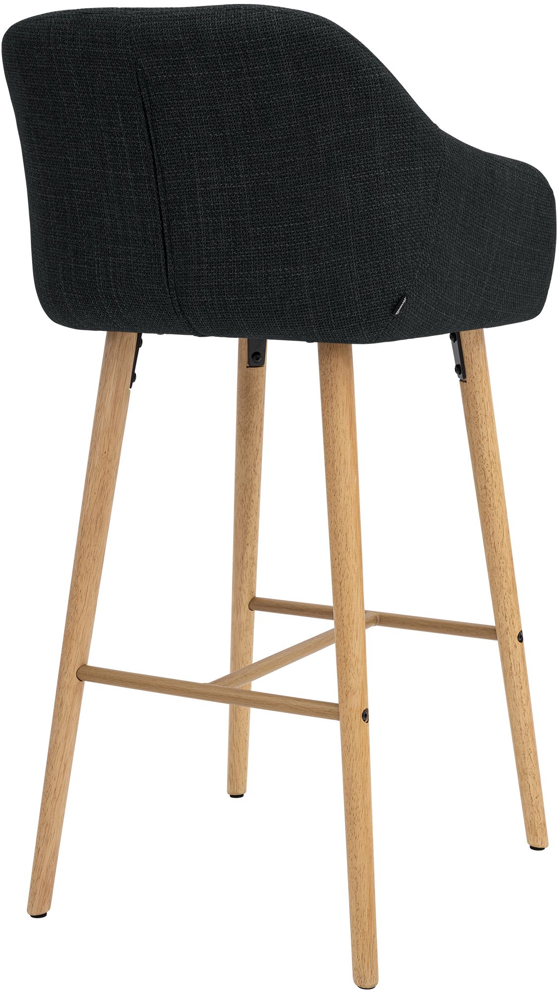Tabouret de bar Ando tissu