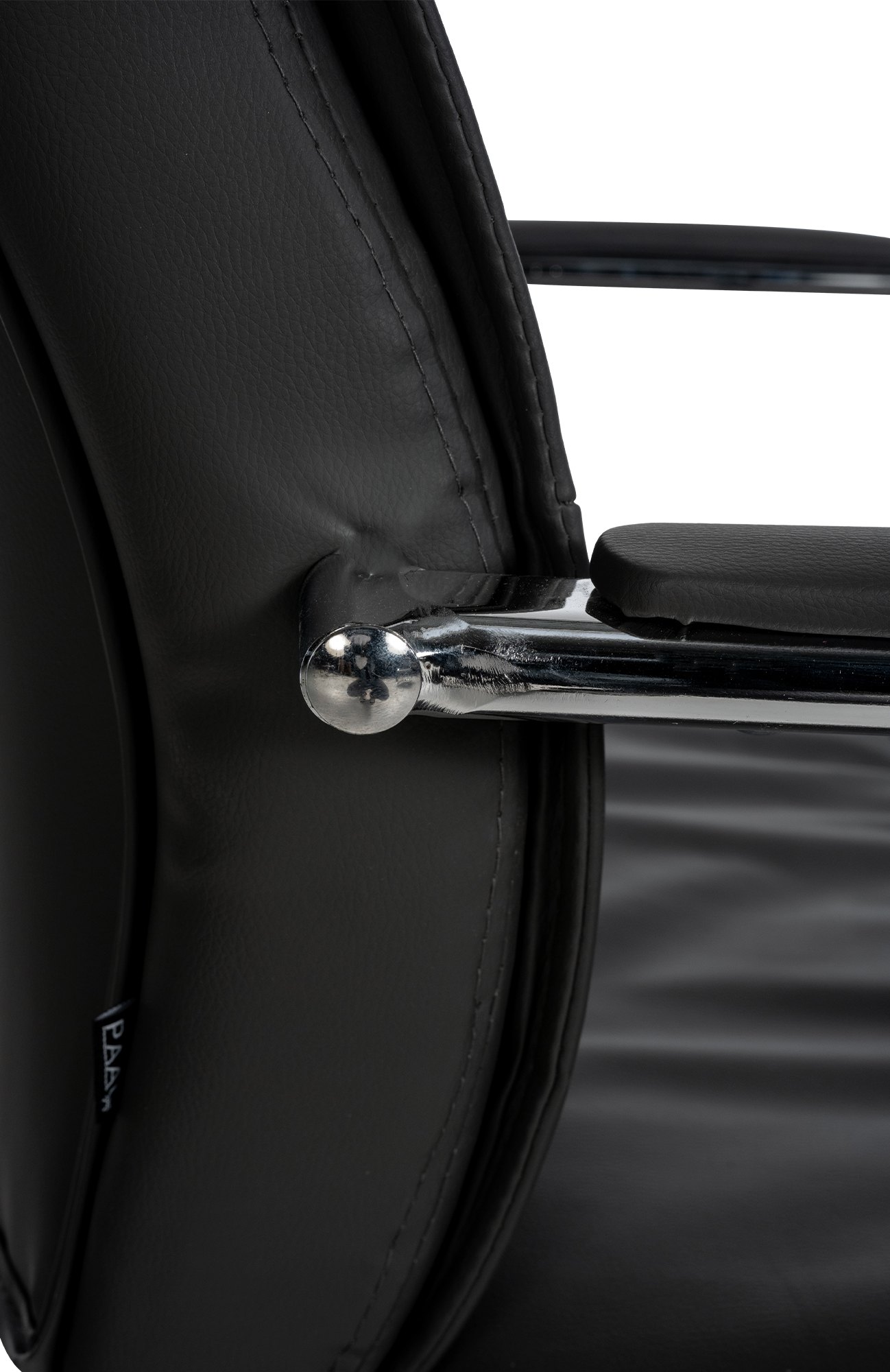 Chaise oscillante Sievert en similicuir