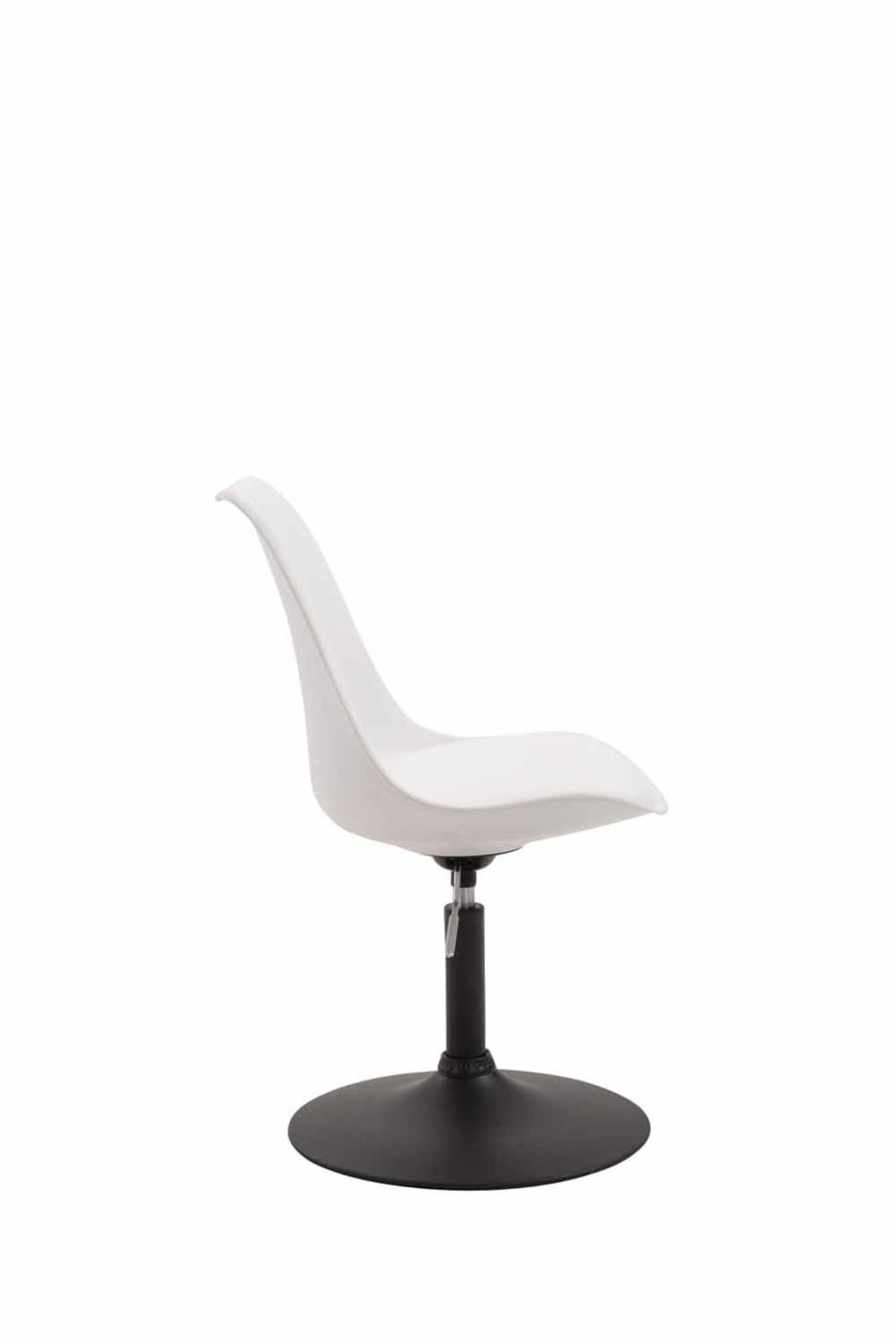 Lot de 4 Chaises de salle à manger Maverick en Plastique avec pied métal