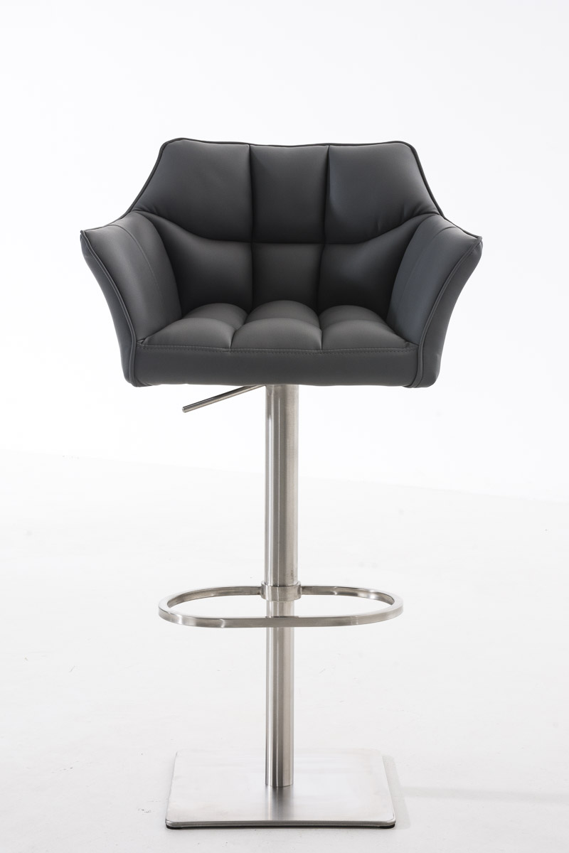 Tabouret de bar Damaso avec revetement en similicuir