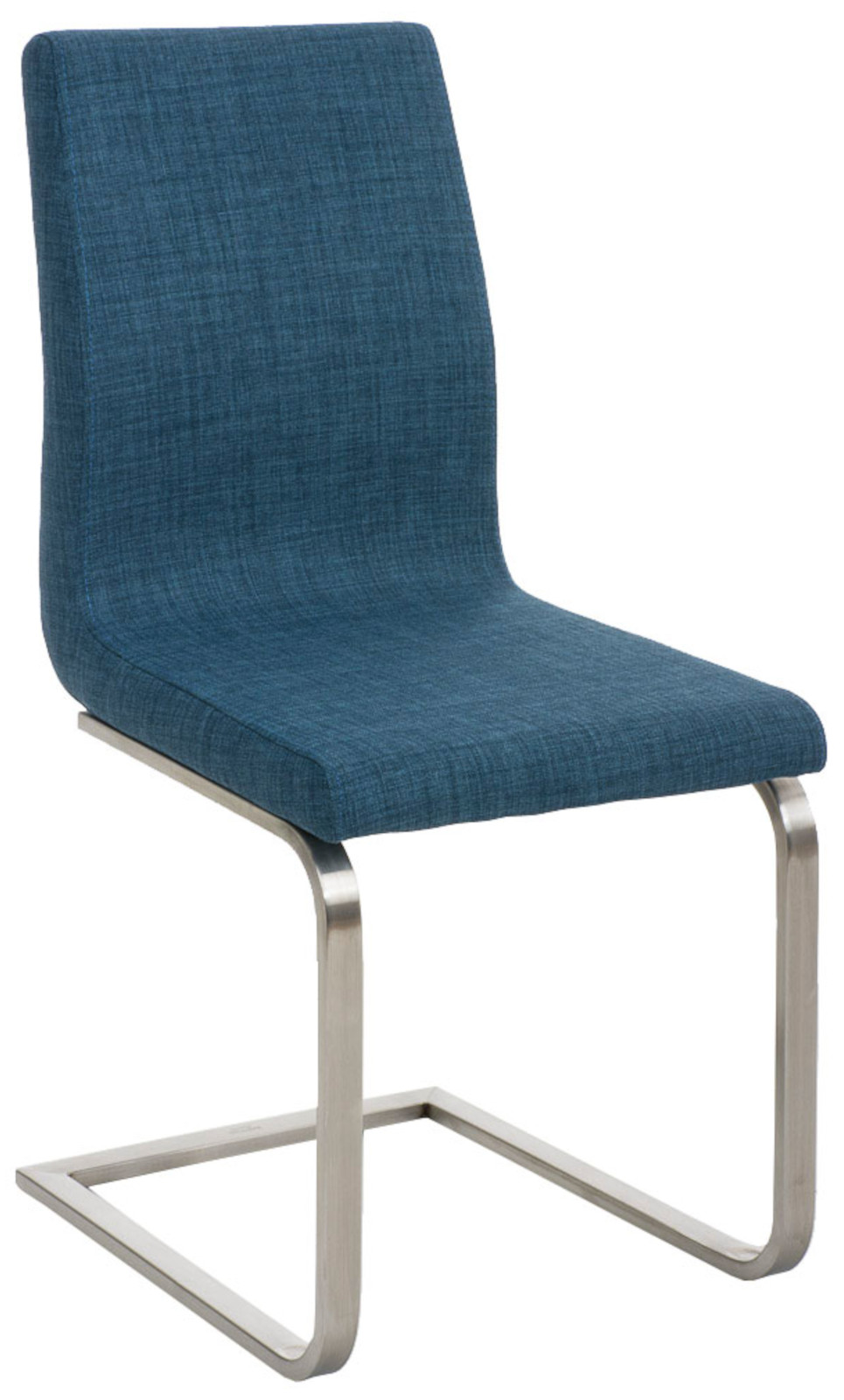 Lot de 2 chaises de salle a manger Belfort en tissu