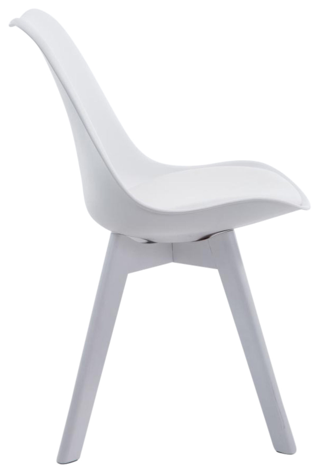 Lot de 4 chaises de salle à manger Borneo V2 en similicuir