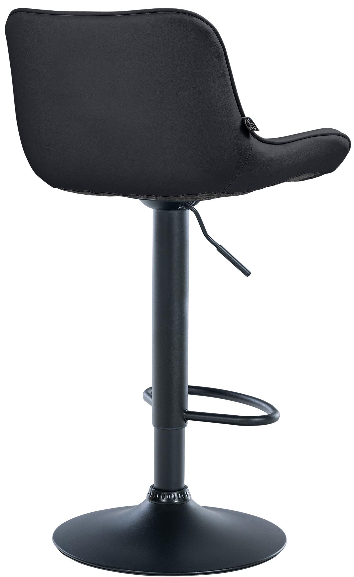 Lot de 2 tabourets de bar Vonore en similicuir
