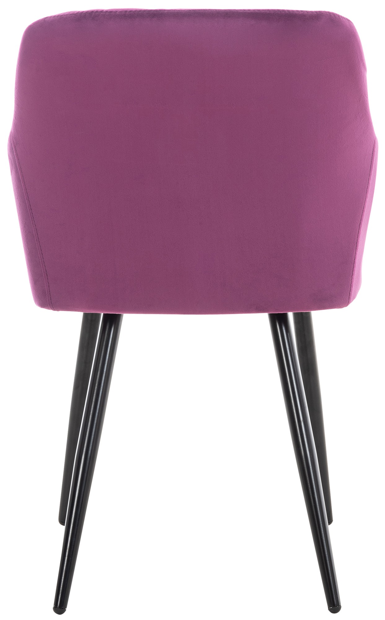 Chaise de salle à manger Shila avec Piètement en Métal noir