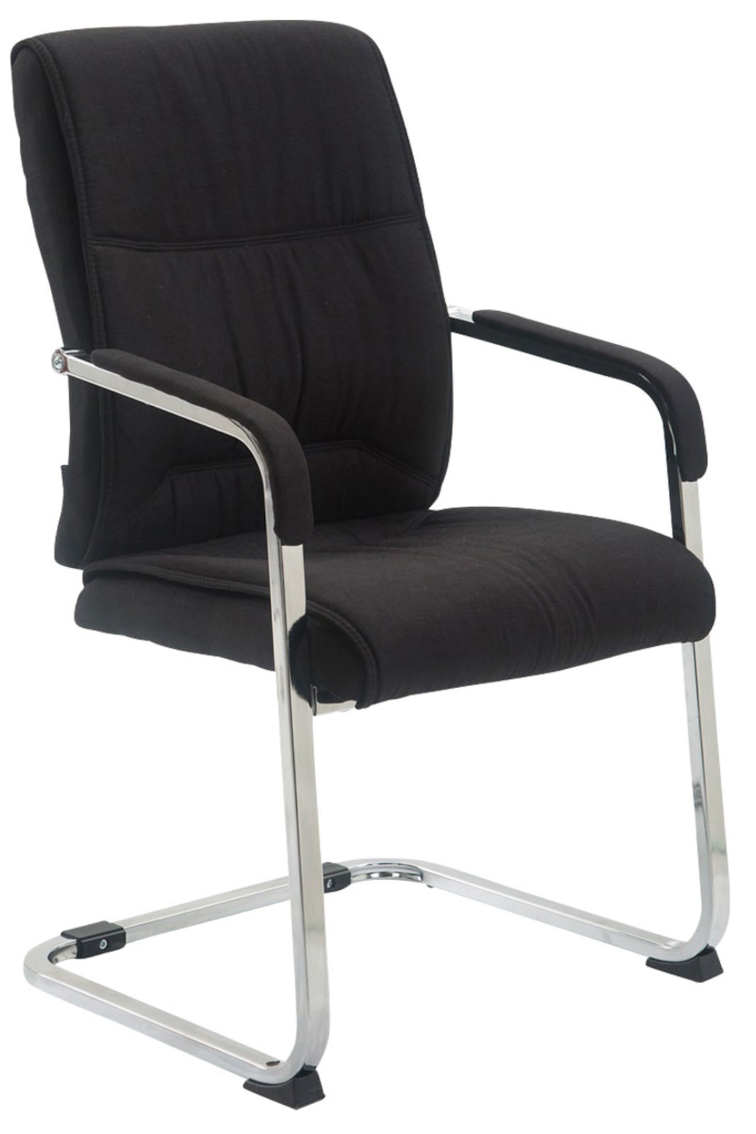 CLP Lot de 2 Chaises Cantilever XXL Anubis en Tissu avec accoudoirs