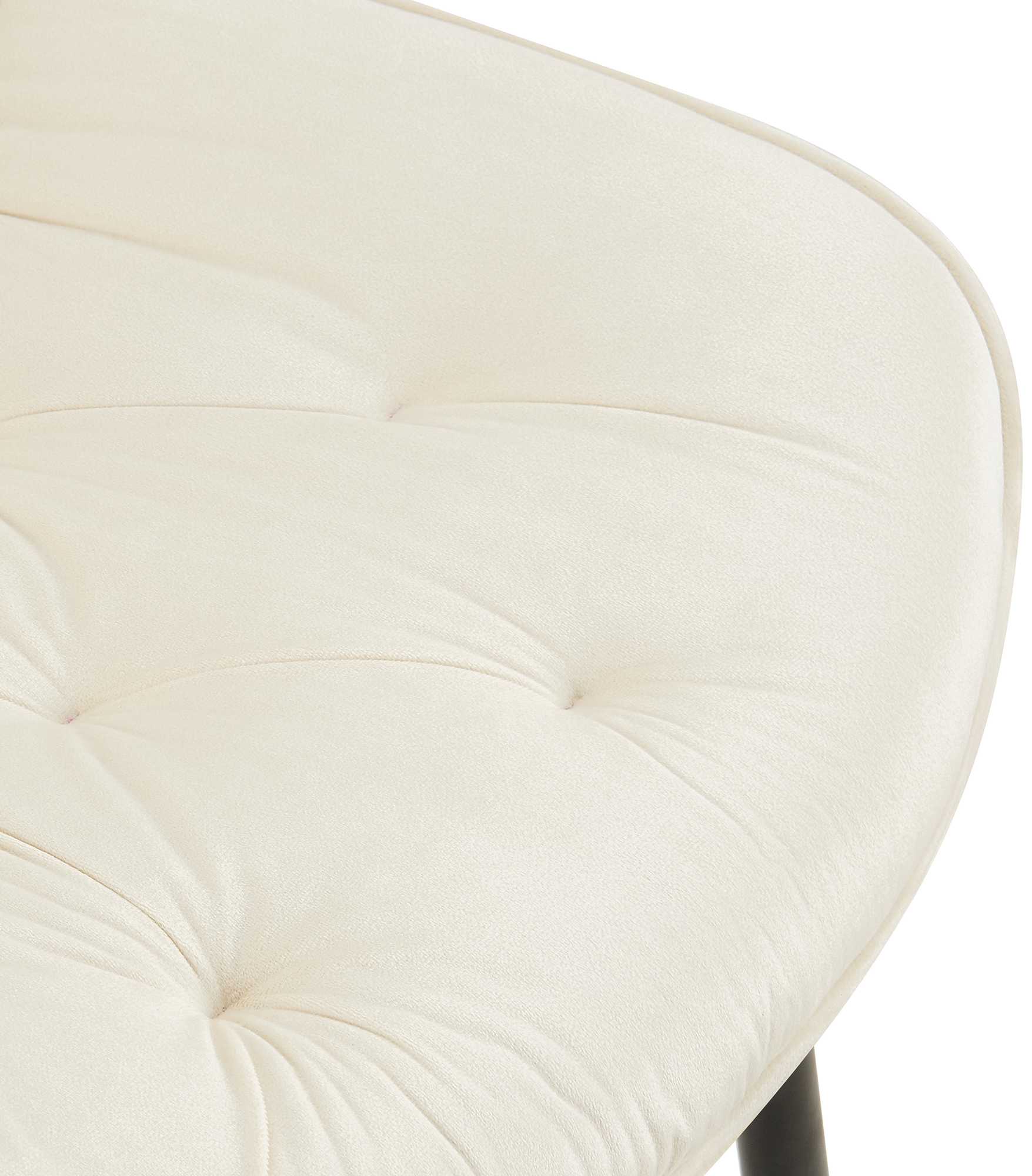 Chaise de salle à manger Wallace velours