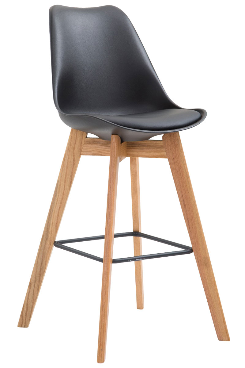 Tabouret de bar Metz à coque plastique