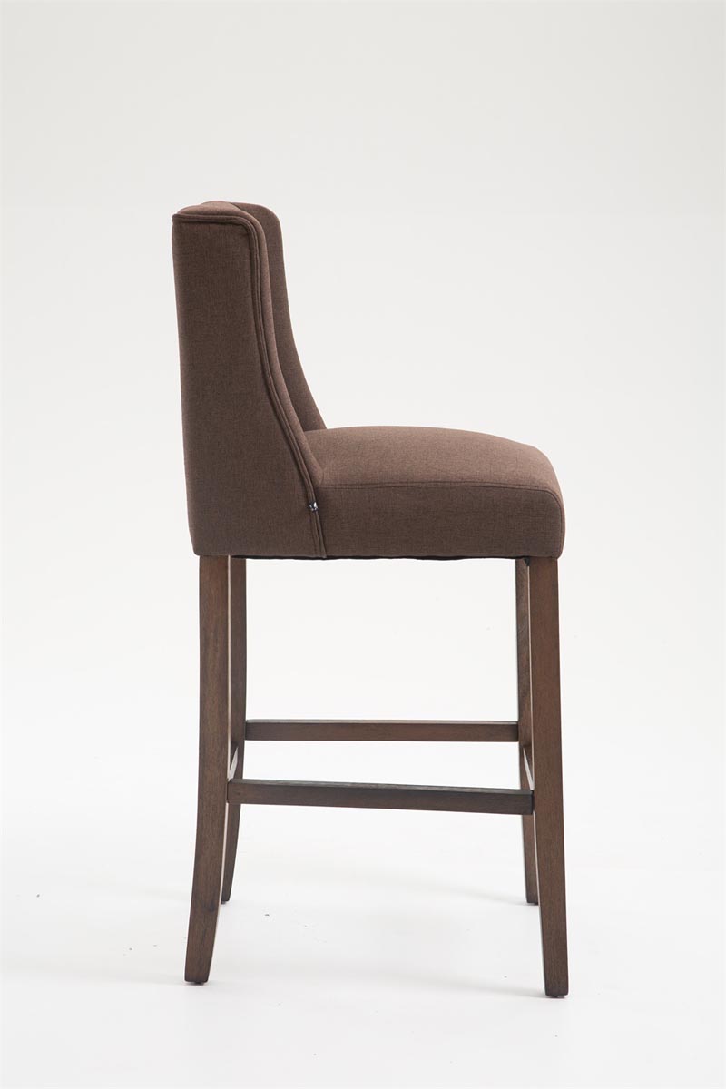 Tabouret de bar Cassandra tissu
