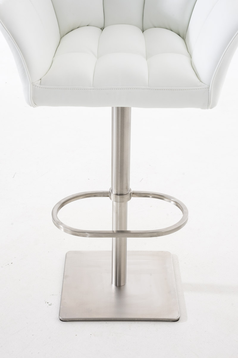 Lot de 2 tabourets de bar Damaso en similicuir