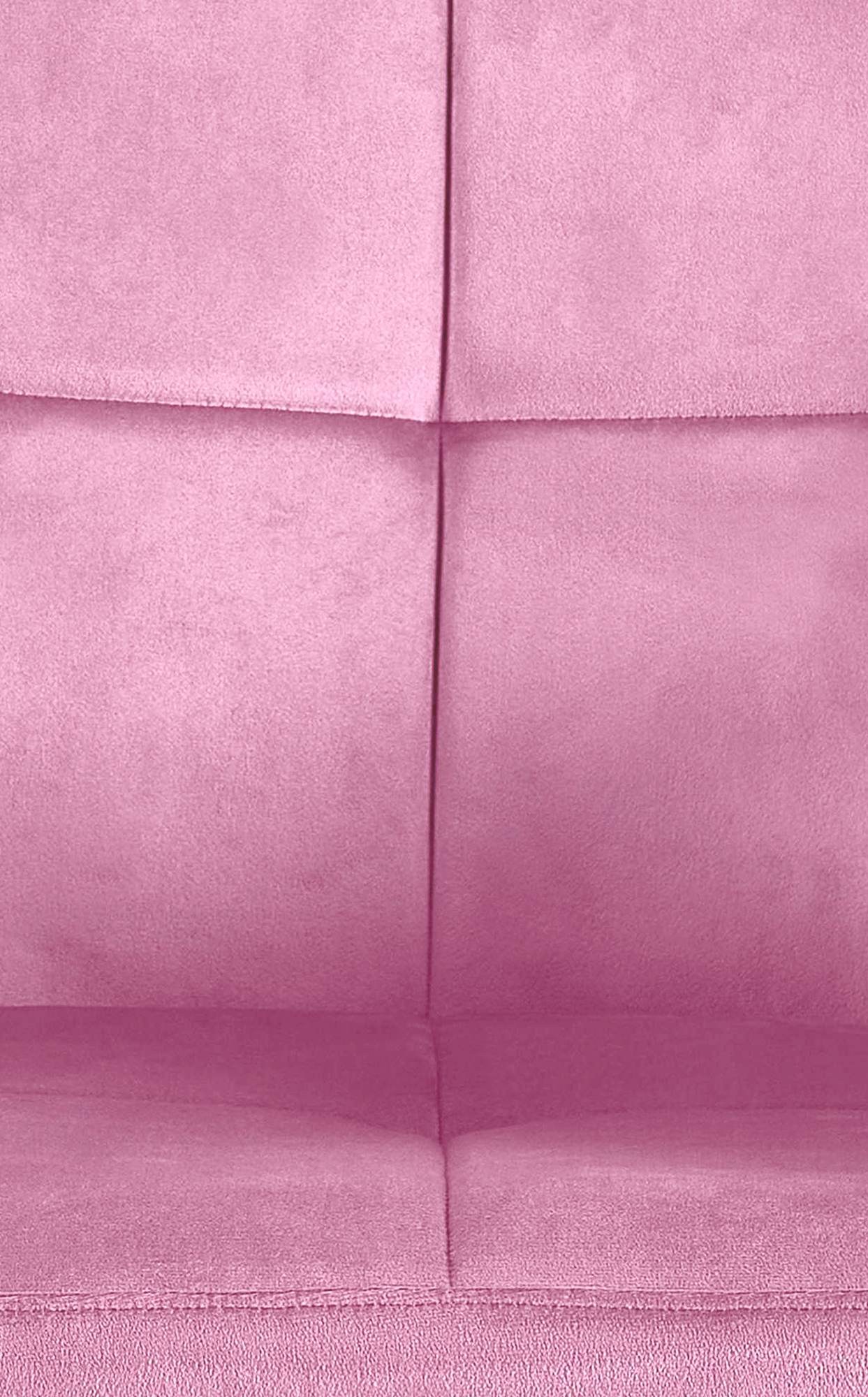 Chaise de salle à manger Emia en Velours avec Piètement en Métal noir