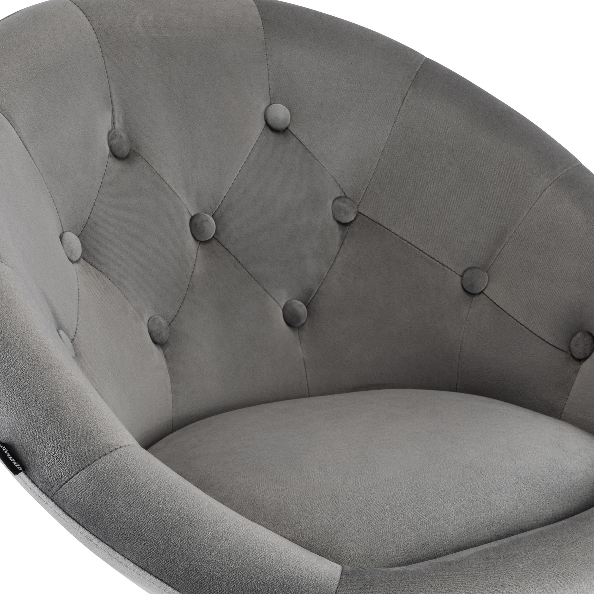 Tabouret de bar London en velours