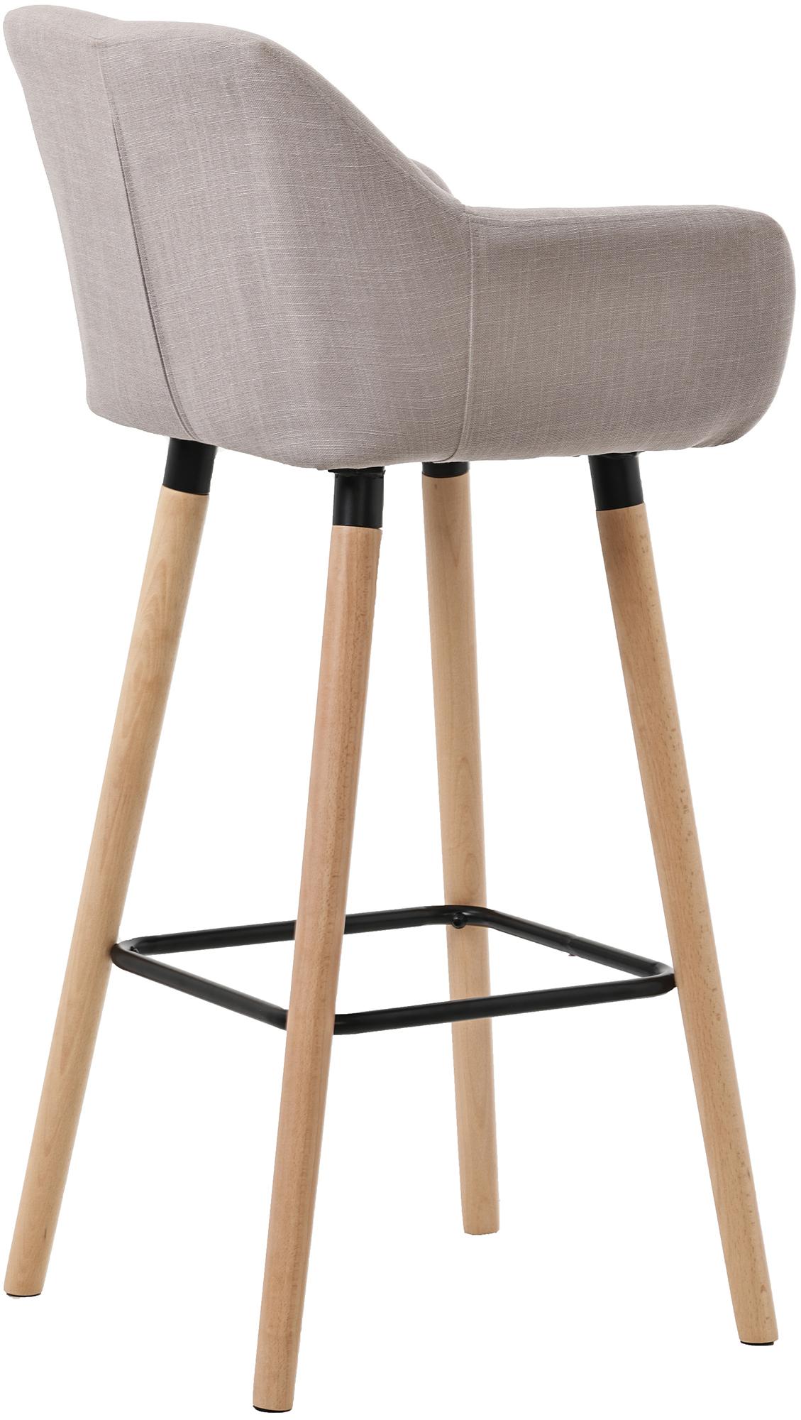 Tabouret de bar Grant en tissu