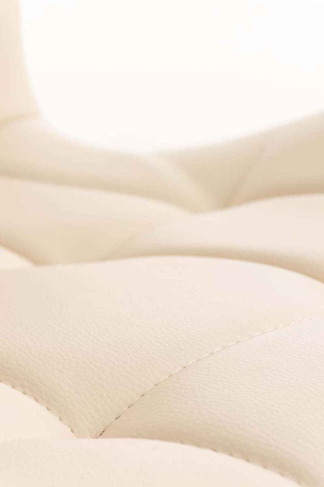 Lot de 4 chaises de salle à manger Elda en similicuir style scandinave