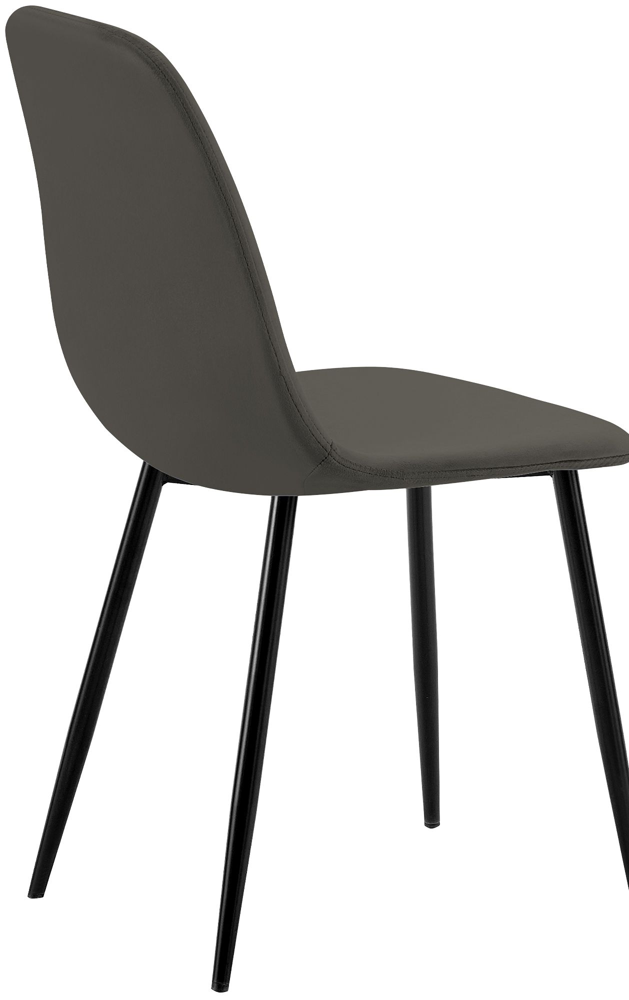 Lot de 4 chaises de salle a manger Baxter en velours