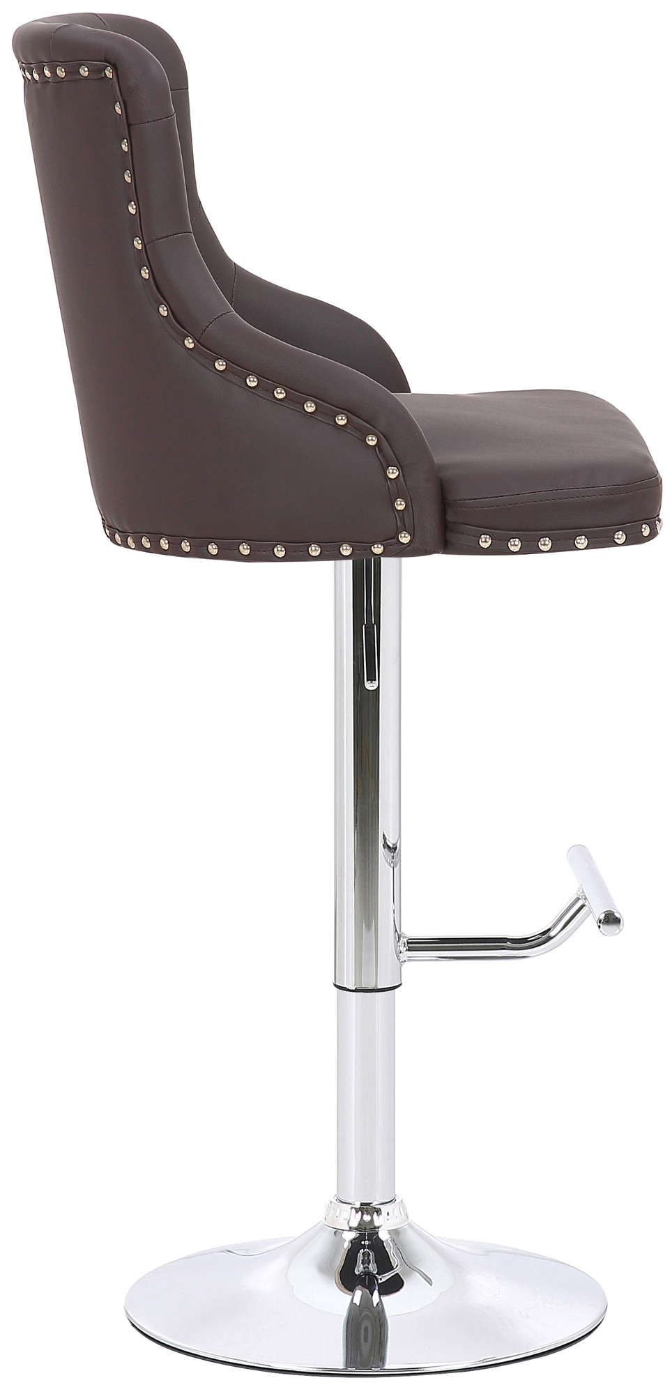 Tabouret de bar Werne en Similicuir
