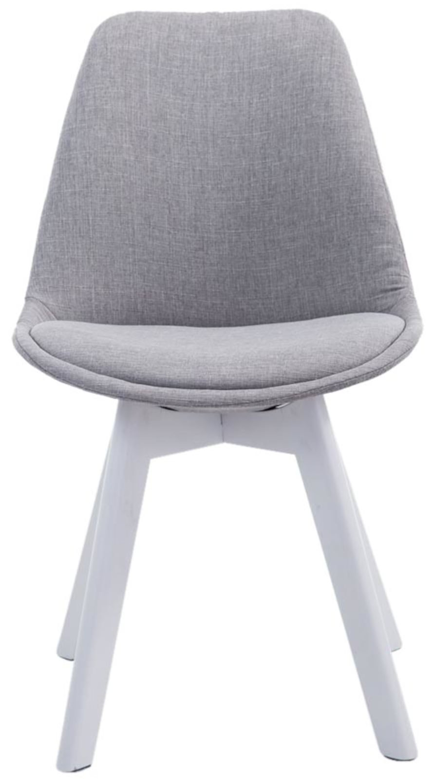 Lot de 4 chaises de salle à manger Borneo V2 en Tissu