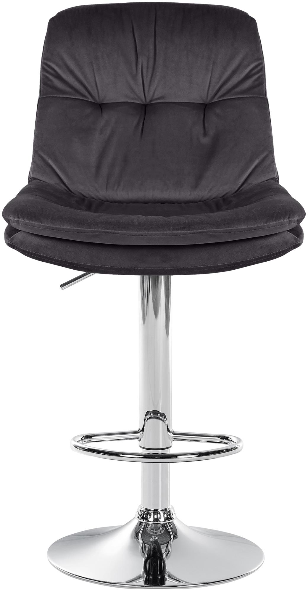 Tabouret de bar Laurel velours