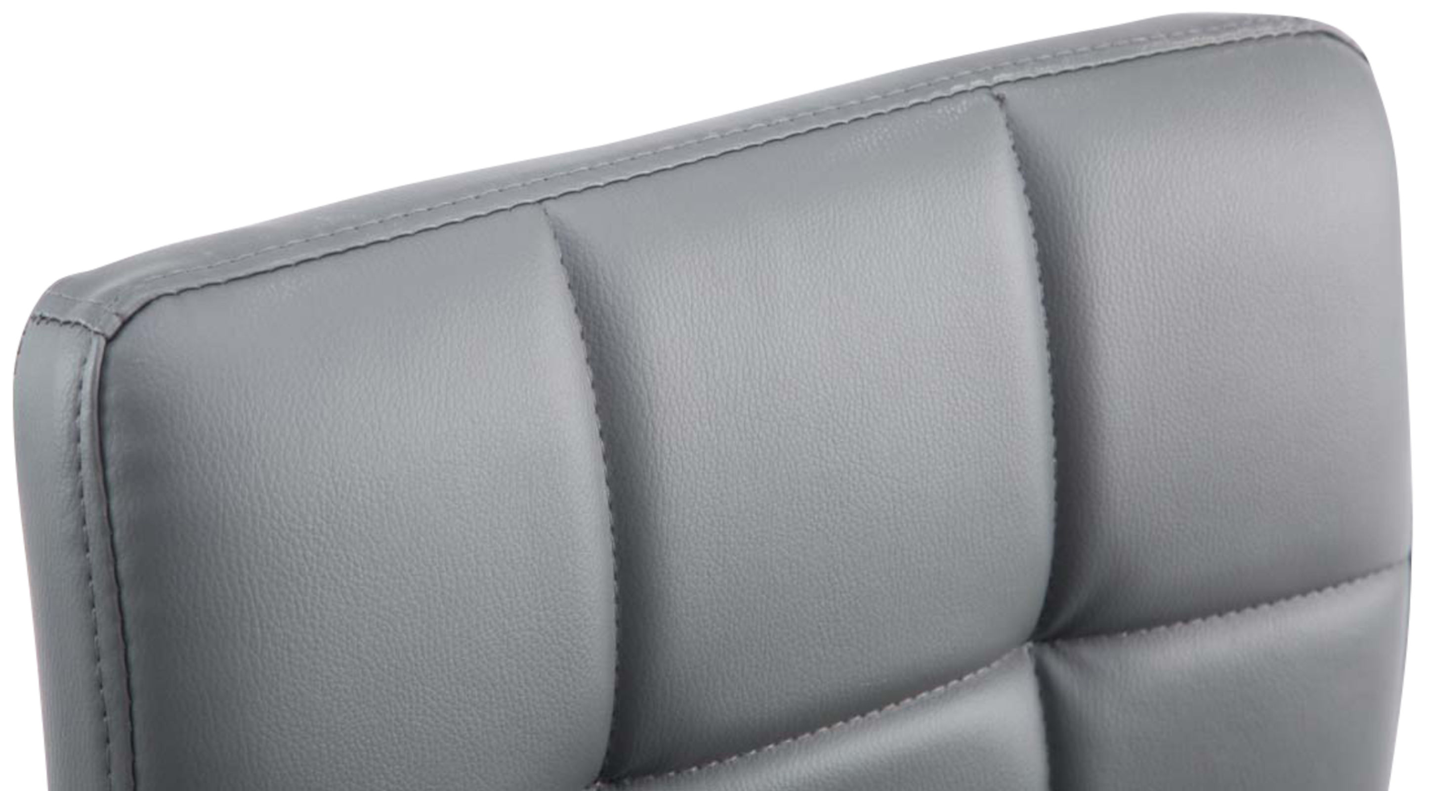 Lot de 4 chaises lounge Palma V2 en similicuir ajustable et pivotant