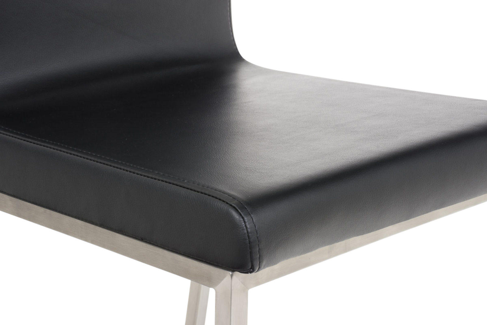 Lot de 2 Chaises de salle à manger Colmar en similicuir