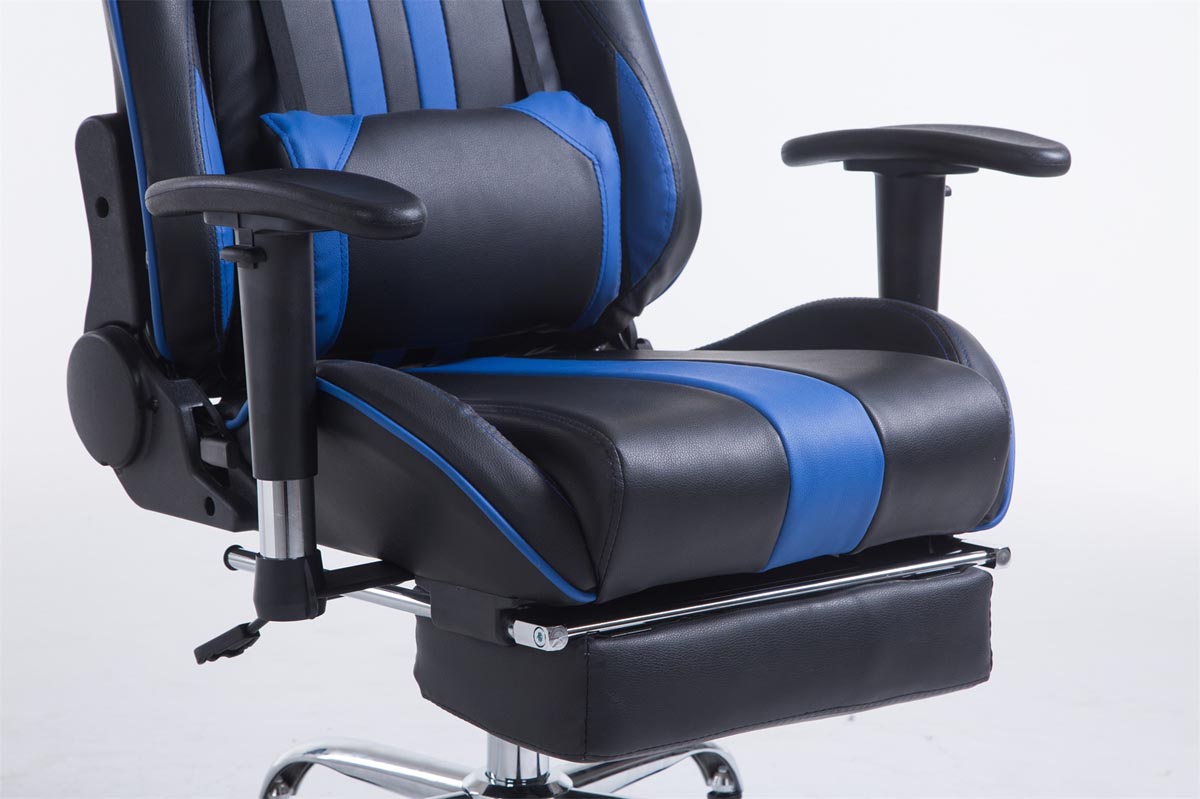 Fauteuil de bureau Limit similicuir avec ou sans Repose-pieds téléscopique