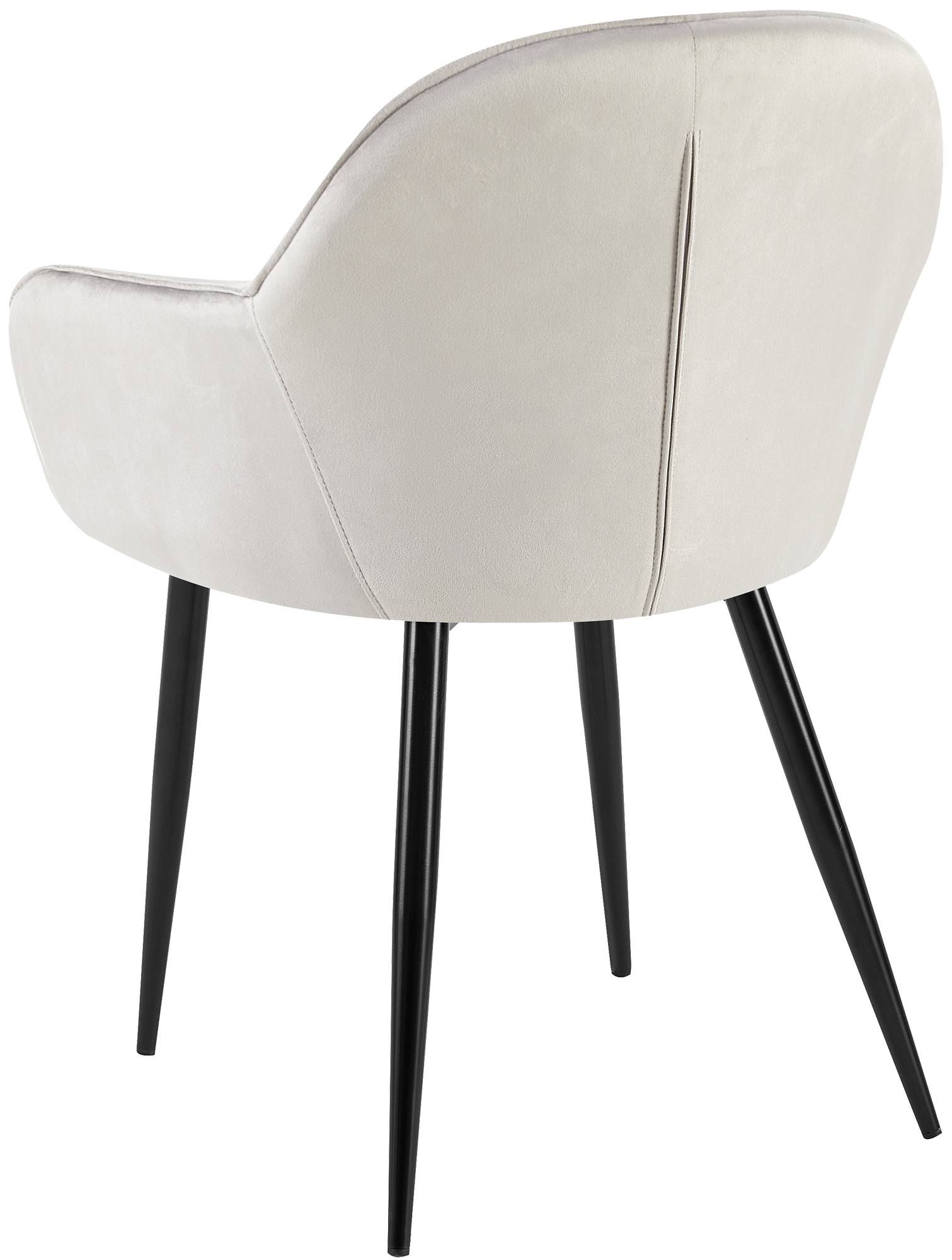 Chaise de salle à manger Boise velours
