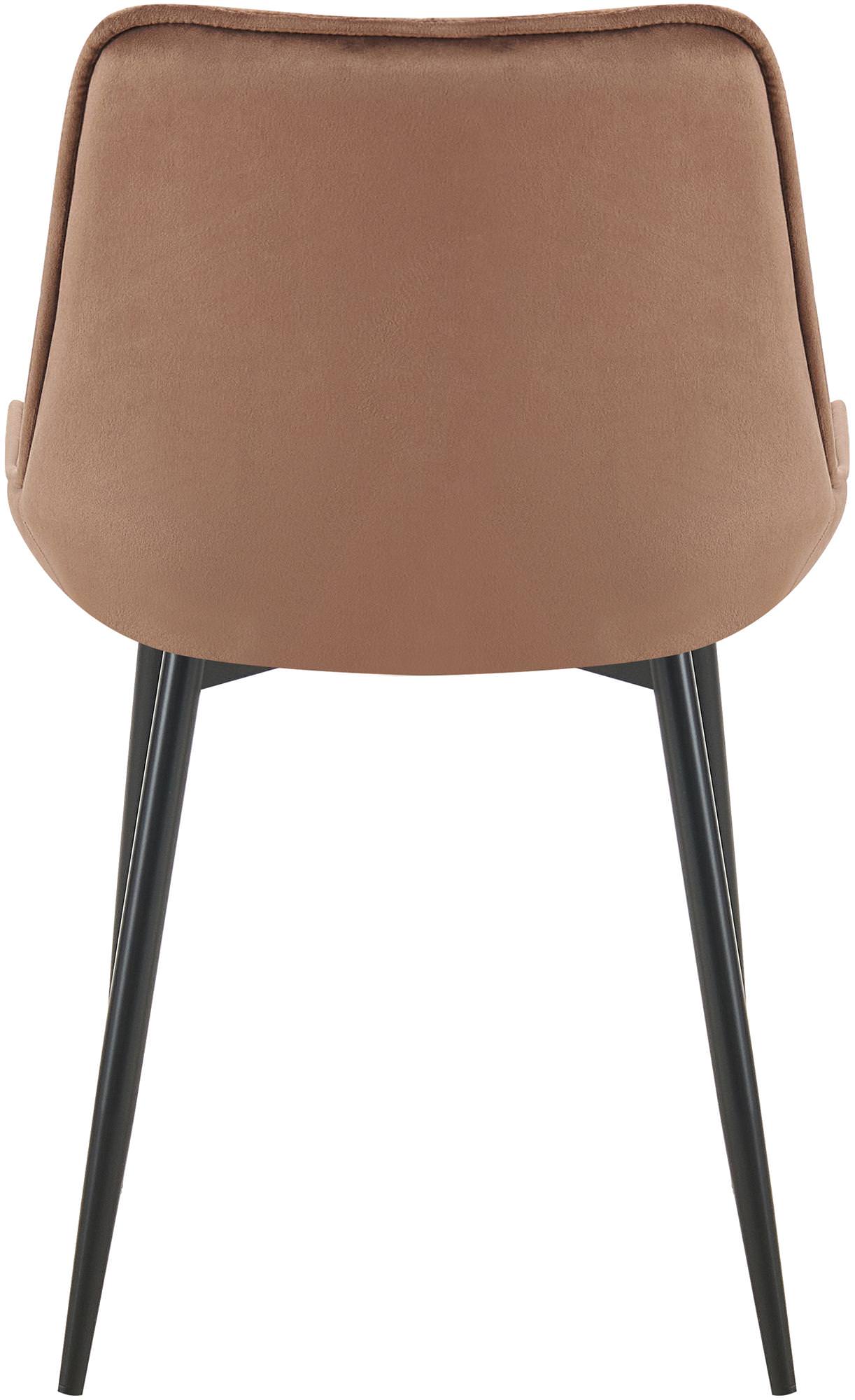 Chaise de salle à manger Wallace velours