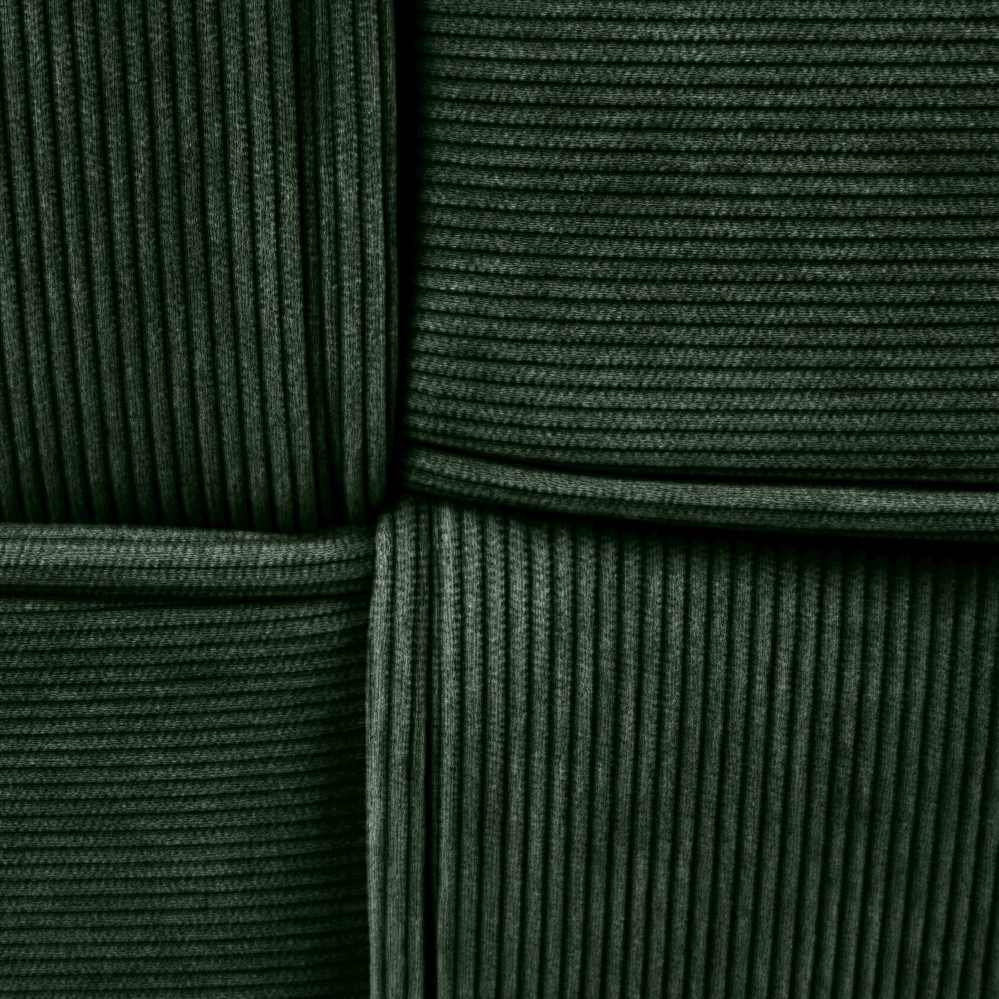 Tabouret en velours côtelé Forinta confortable et design