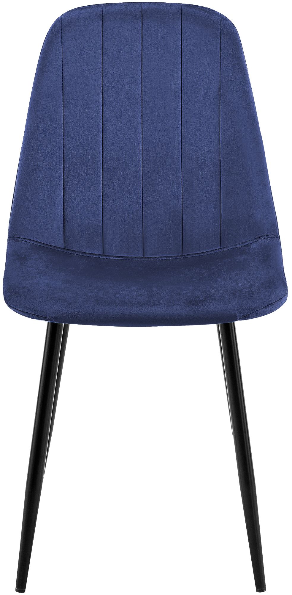 Lot de 4 chaises de salle a manger Baxter en velours