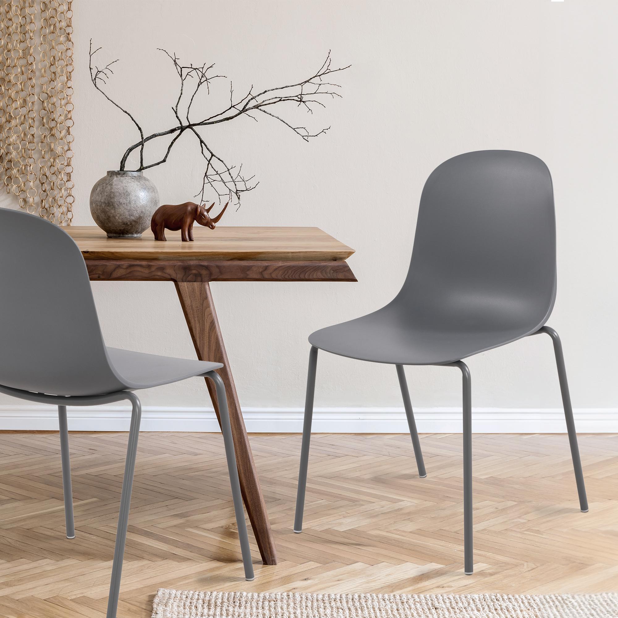 Lot de 2 chaises de jardin Hardin