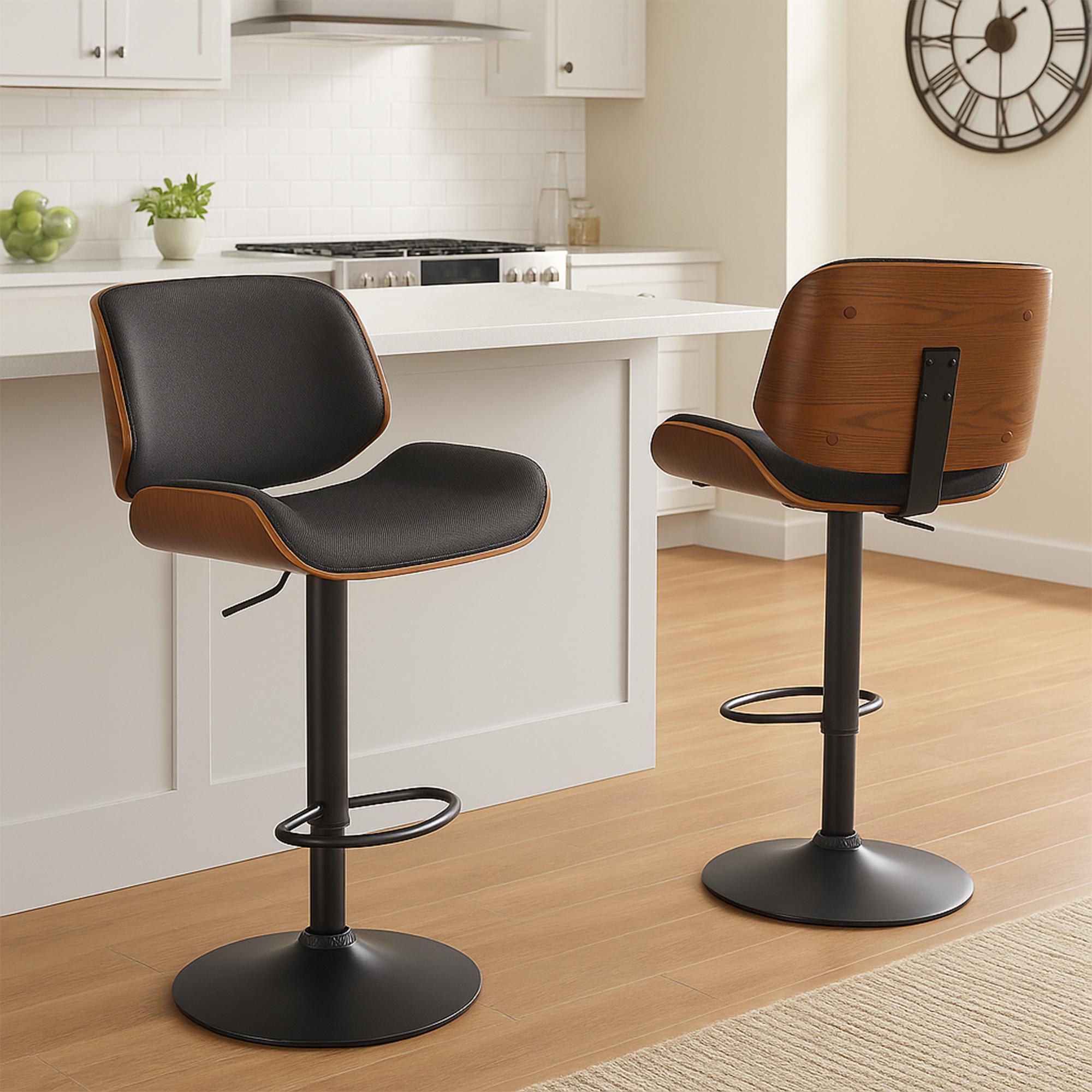Tabouret de bar Beverley Tissu