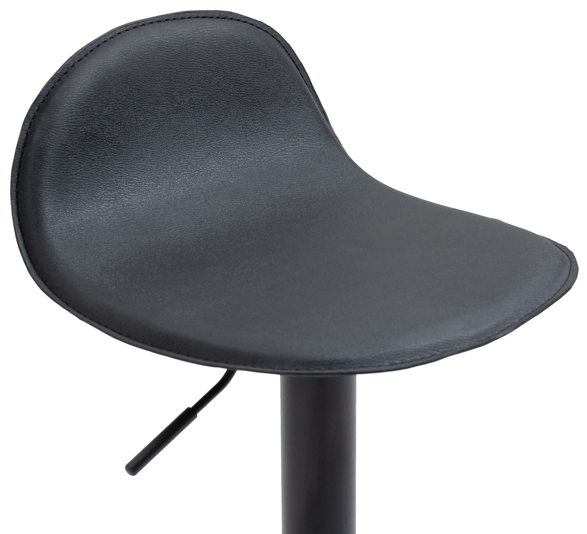 Lot de 2 tabourets de bar design Lana V2 similicuir