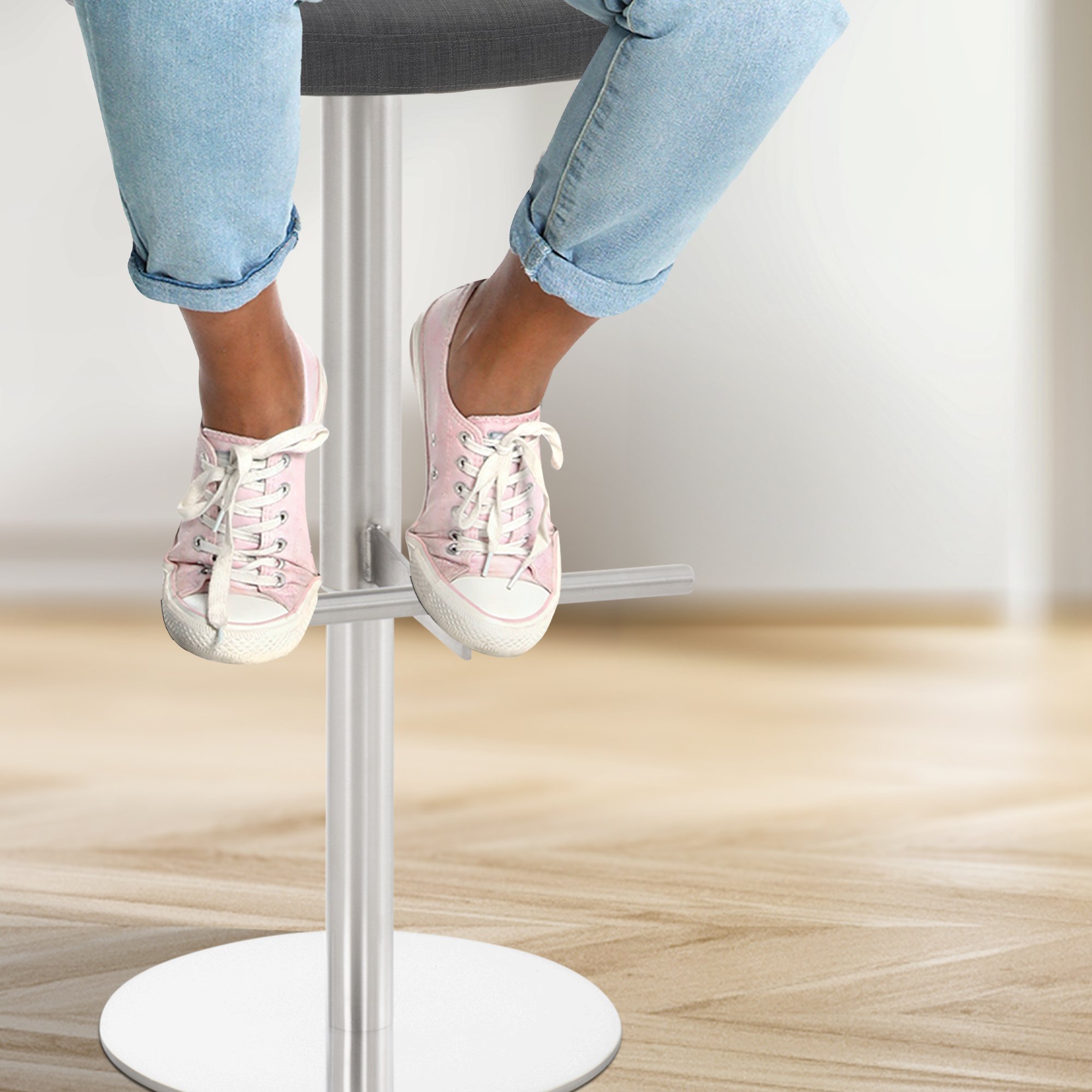 Tabouret de bar Cadiz tissu