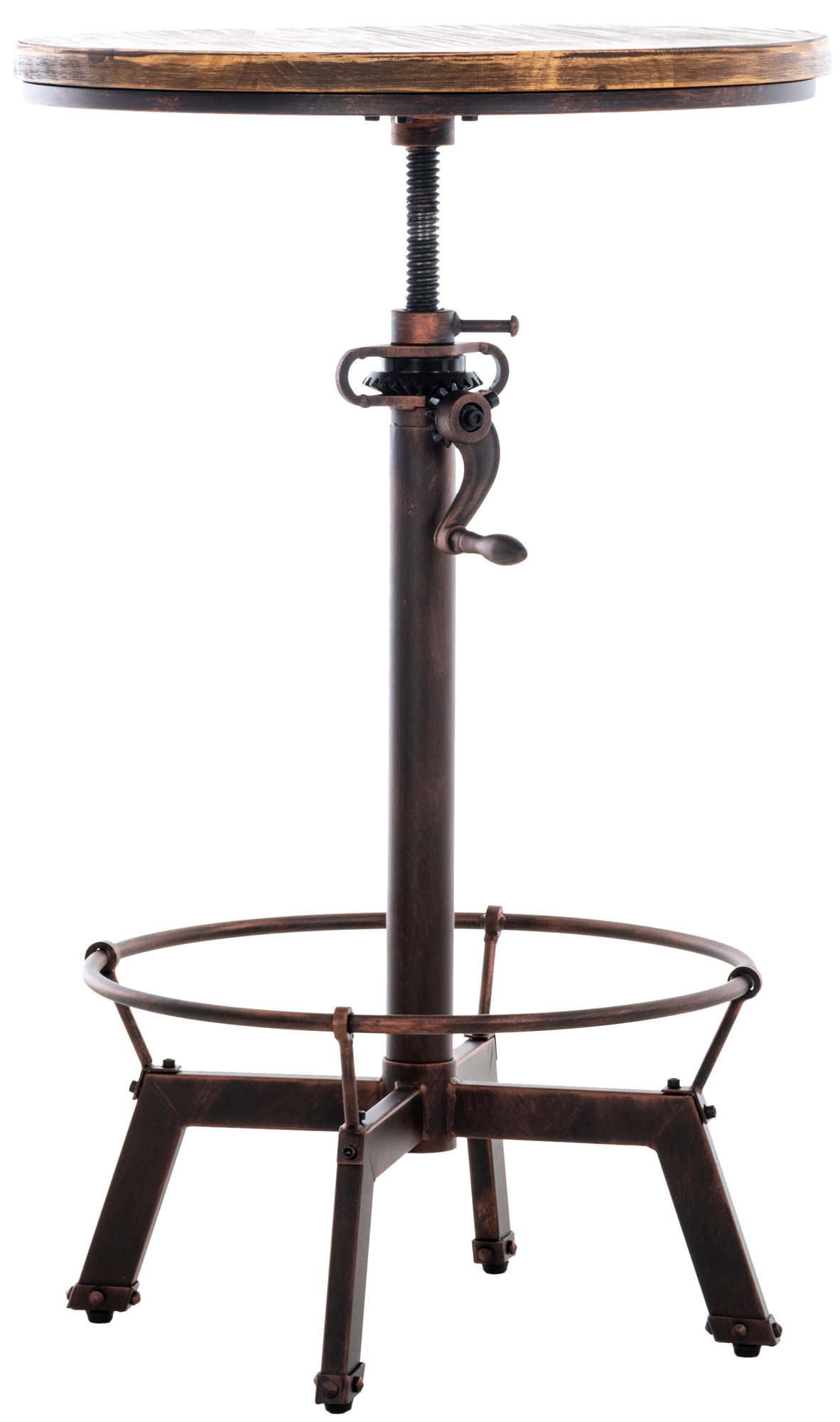 Table ajustable Malita dans le style industriel